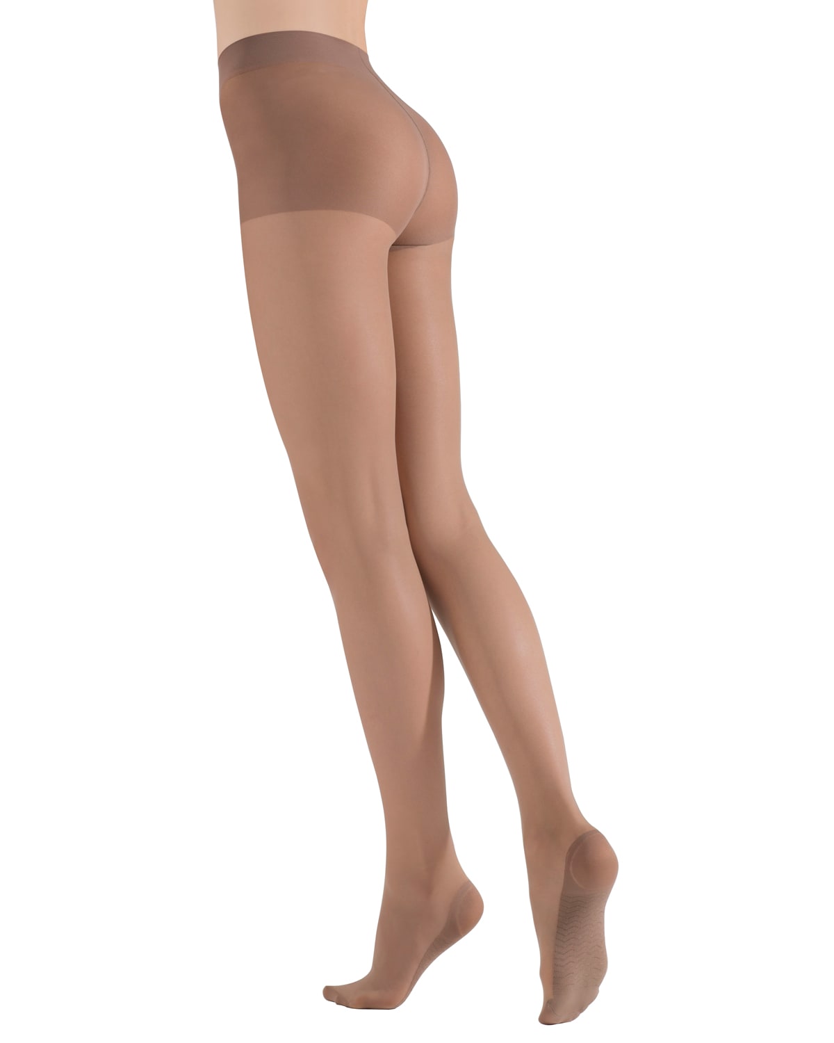 Shop Natori 2-pack Massaging Sheer Control-top Tights In Nude