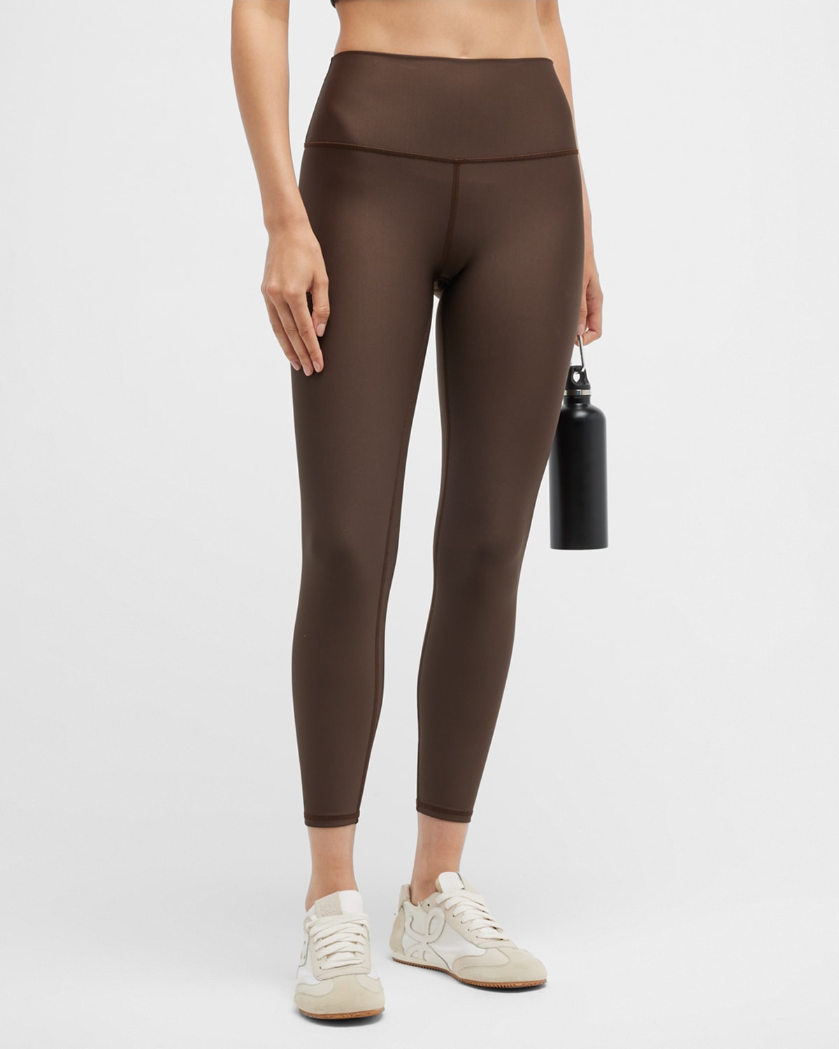 7/8 High-Waist Airlift Legging in Rust by Alo Yoga - Work Well Daily