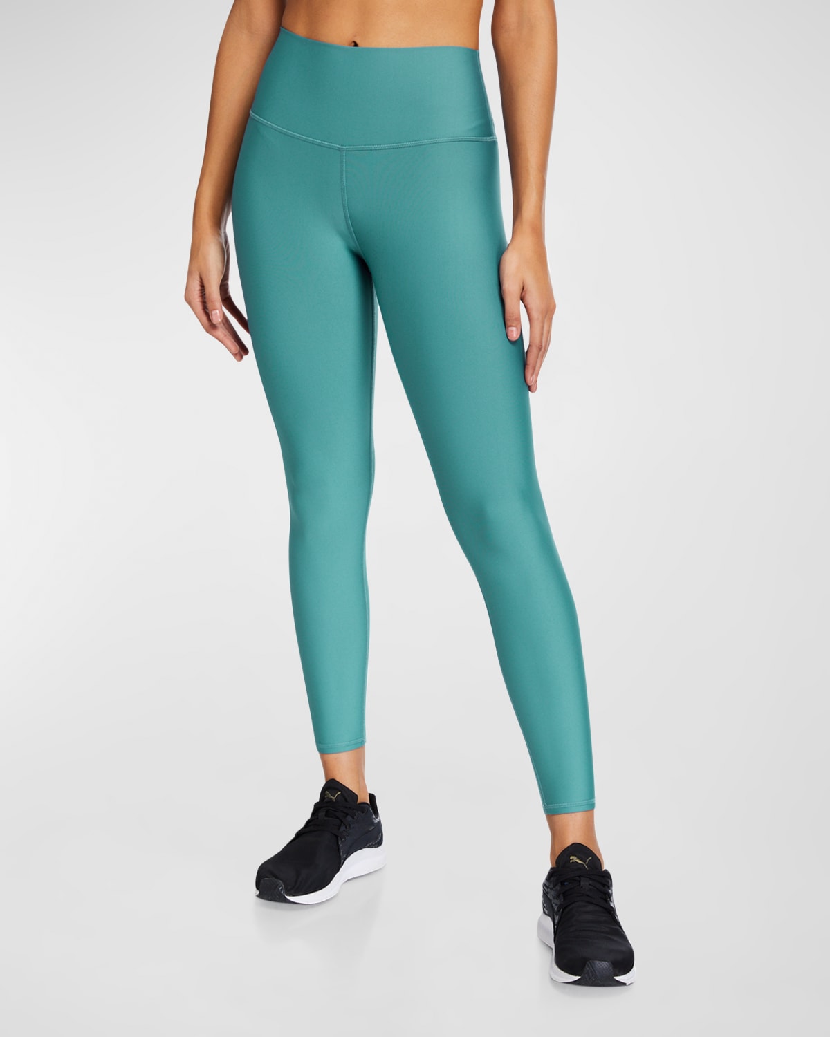High-Waist Airlift Short in Ocean Teal by Alo Yoga