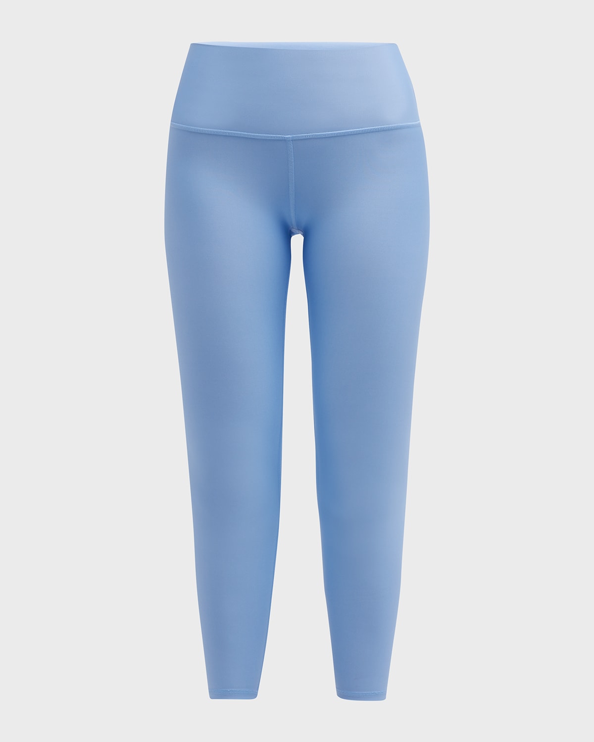Alo Yoga Airlift High Waist Midi Leggings In Tile Blue