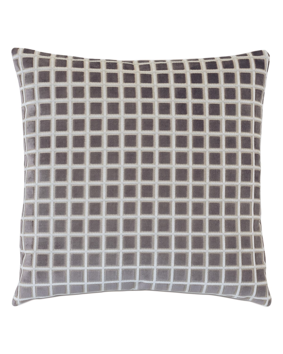 Shop Eastern Accents Stamp Stone Decorative Pillow In Gray