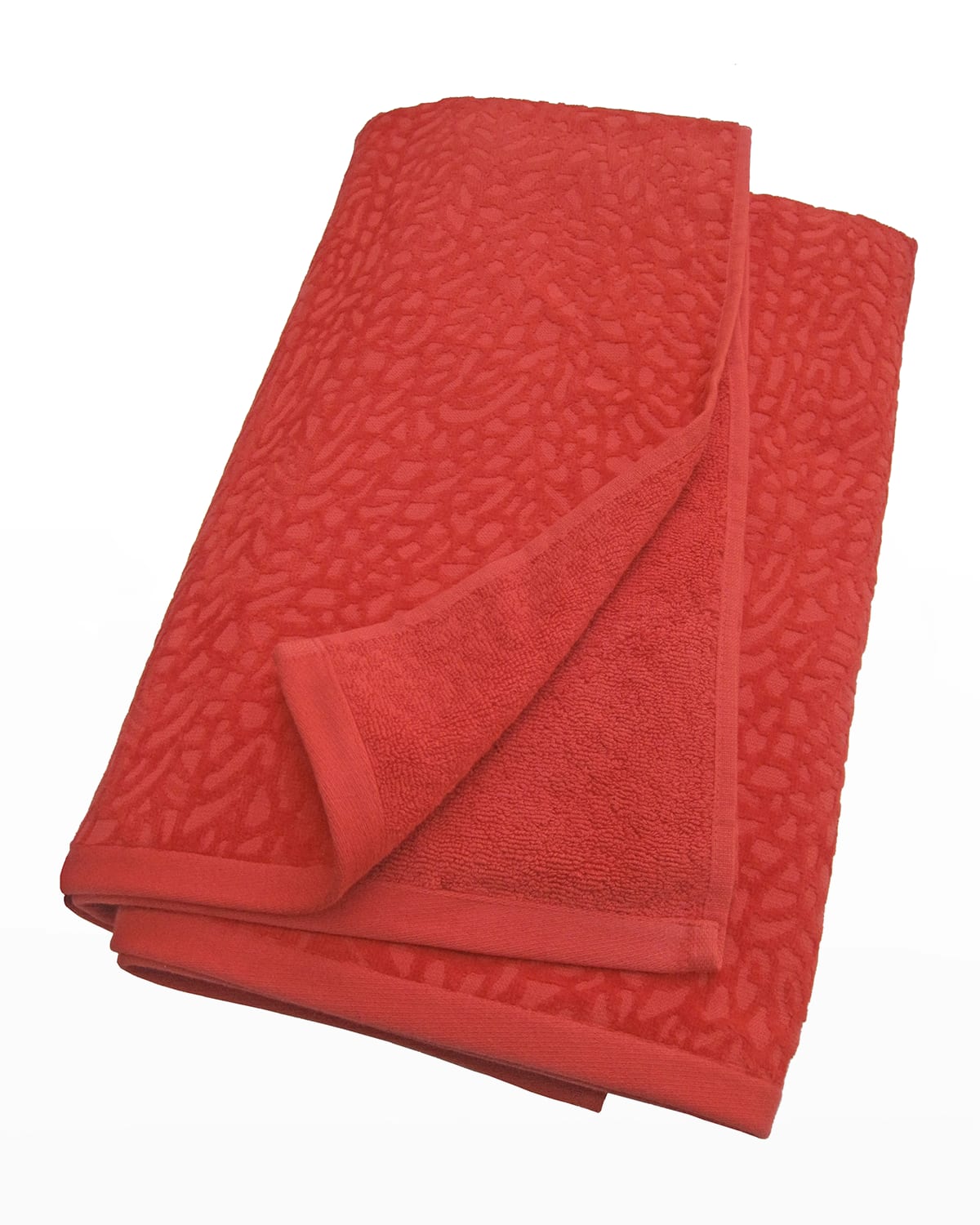 Affina Ventalina Beach Towel In Red