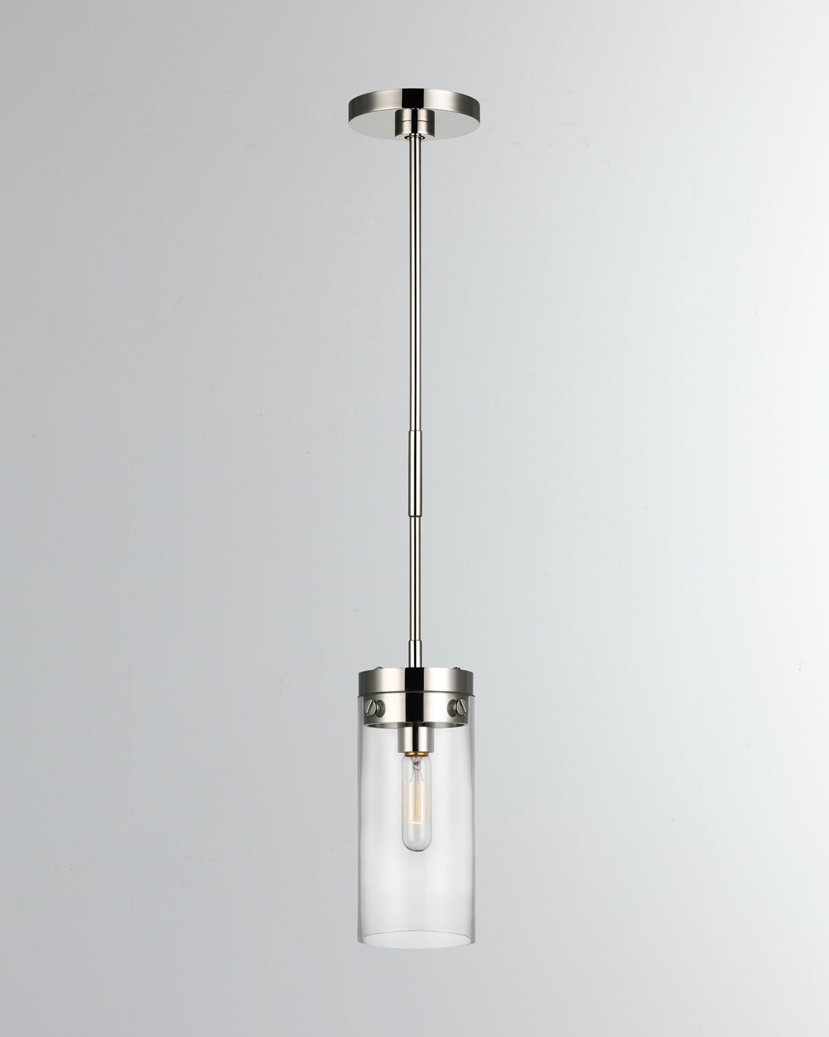 Visual Comfort Studio 1 - Light Pendant Garrett By Chapman & Myers In Polished Nickel