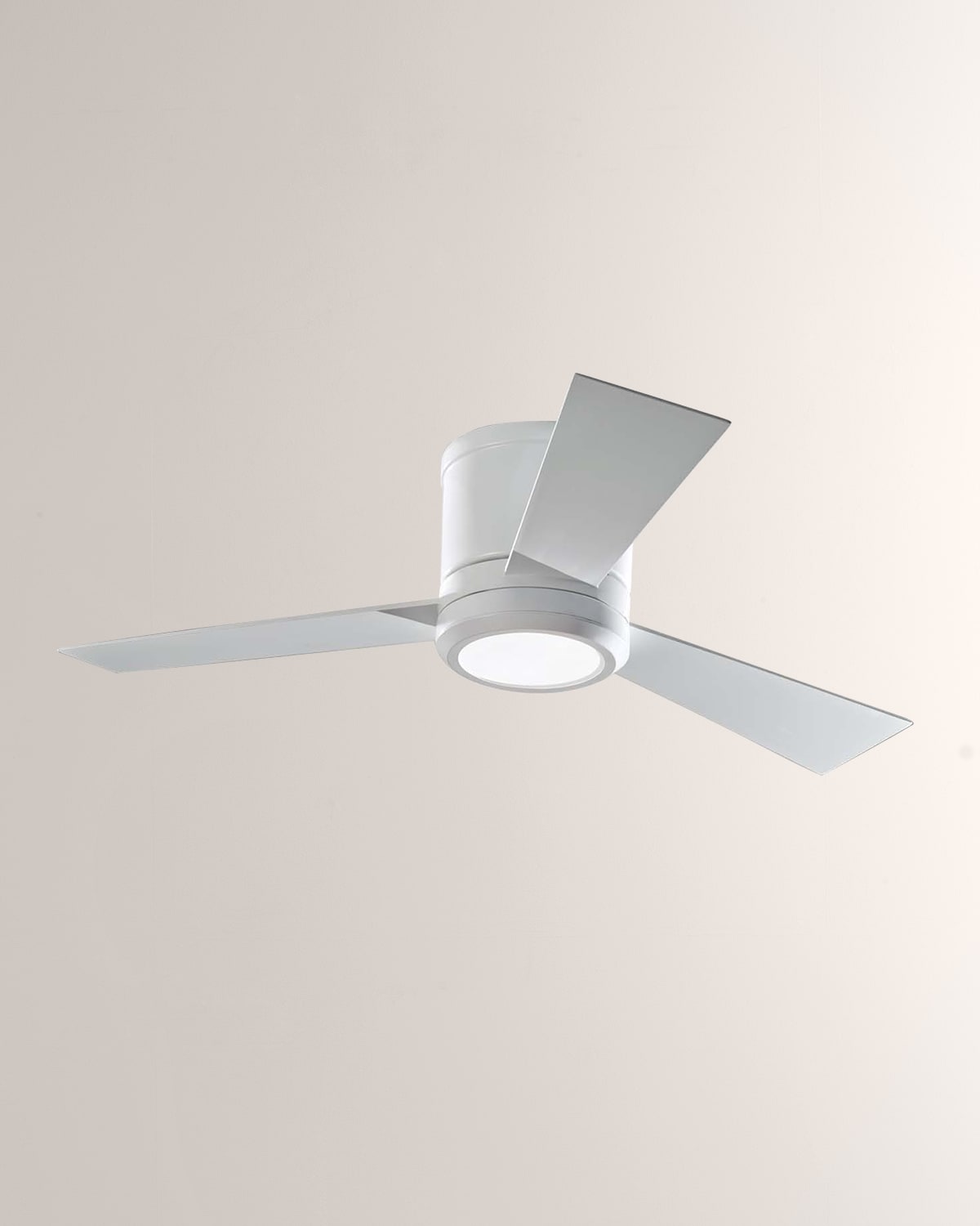 Shop Visual Comfort Fans 42" Clarity Ii Ceiling Fan In Matte White
