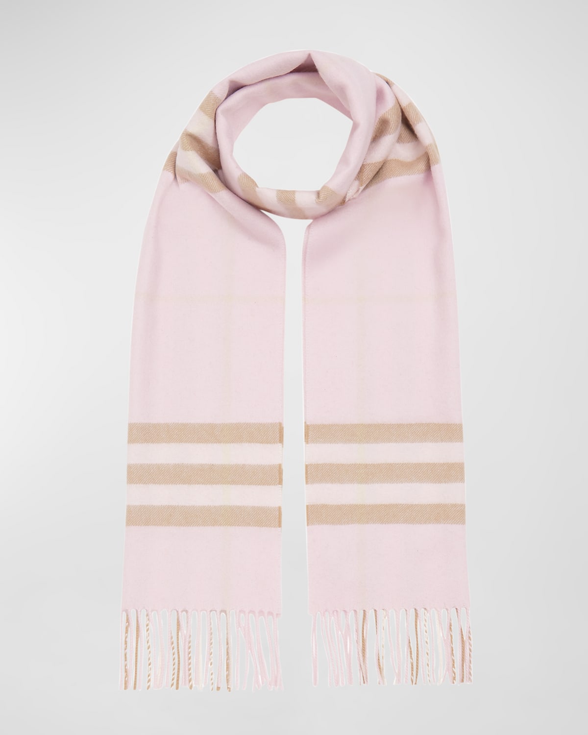 Giant Check Cashmere Scarf