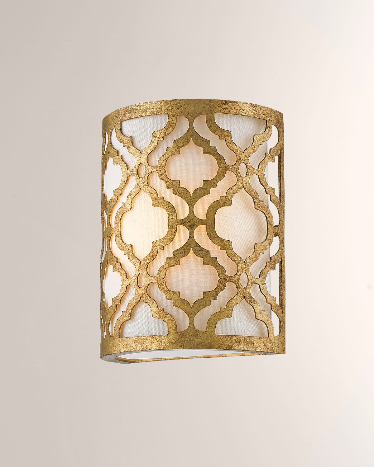 Shop Lucas + Mckearn Arabella Sconce In Gold