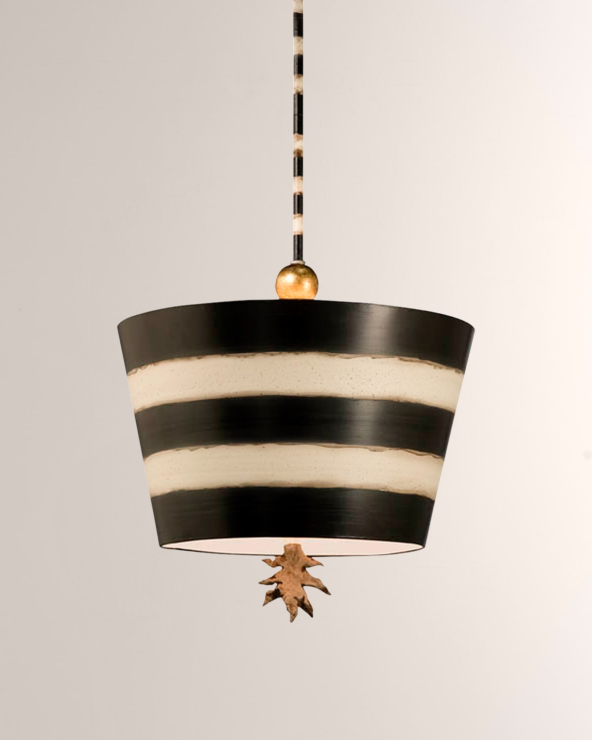 Shop Lucas + Mckearn South Beach Pendant In Black And White