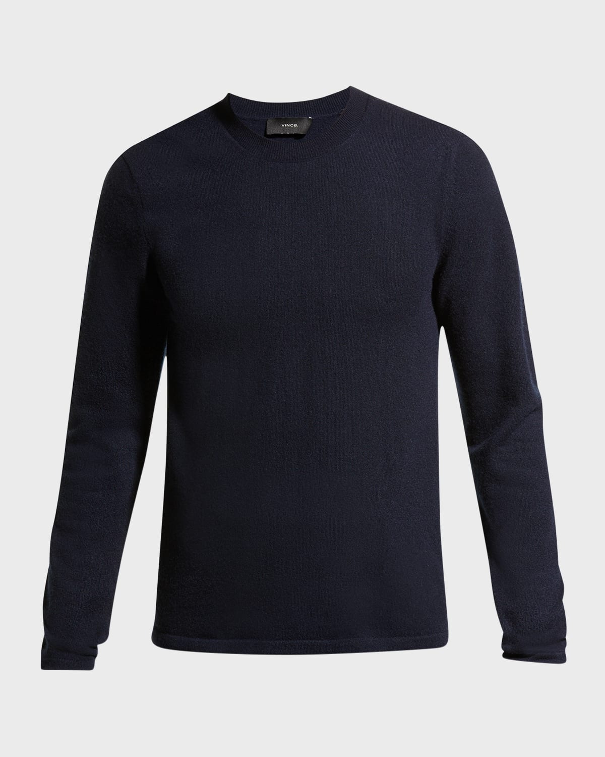 Shop Vince Men's Cashmere Crewneck Sweater In Coastal