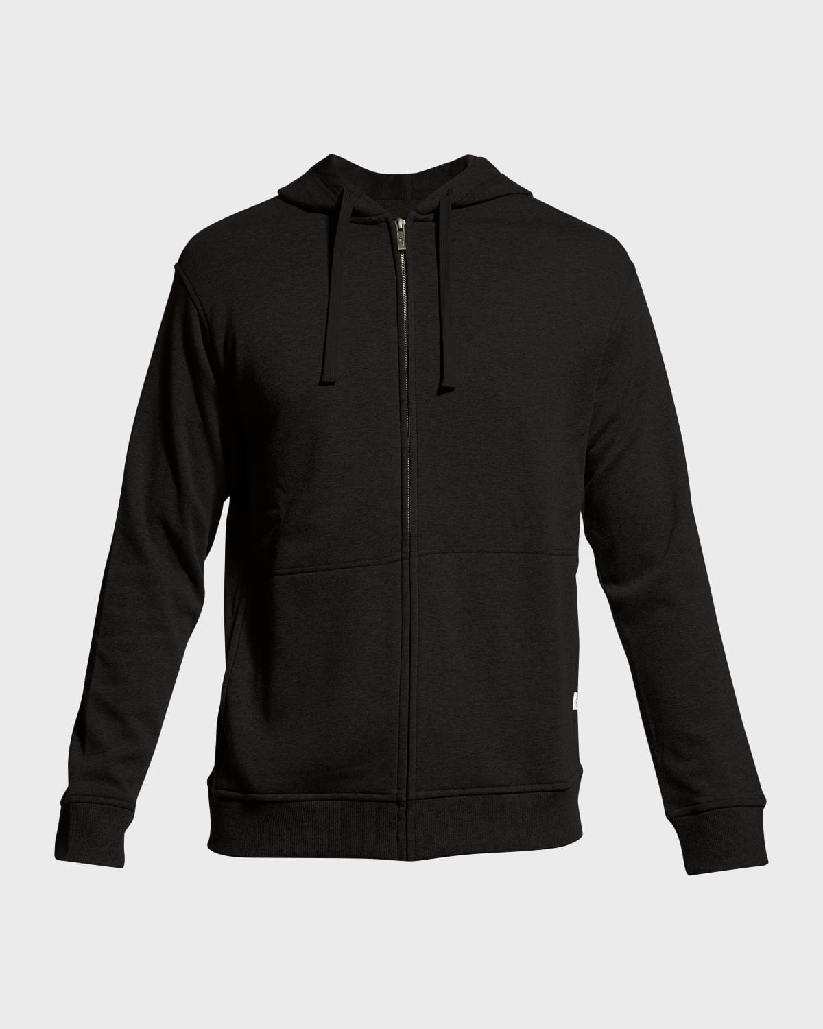 Shop Ugg Men's Gordon Zip-front Sweatshirt In Black