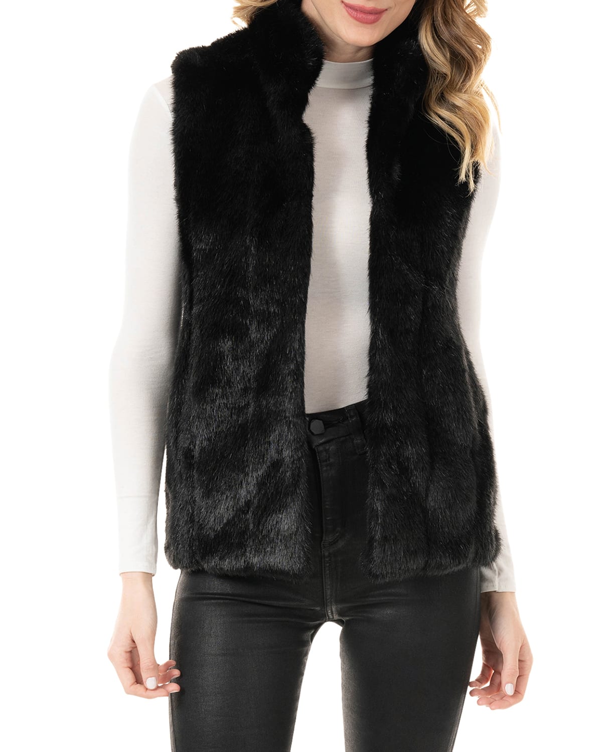 Fabulous Furs Signature Faux-Fur Vest - Inclusive Sizing