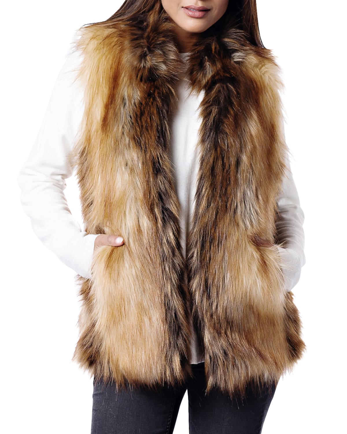 Fabulous Furs Limited Edition Faux-Fur Vest - Inclusive Sizing