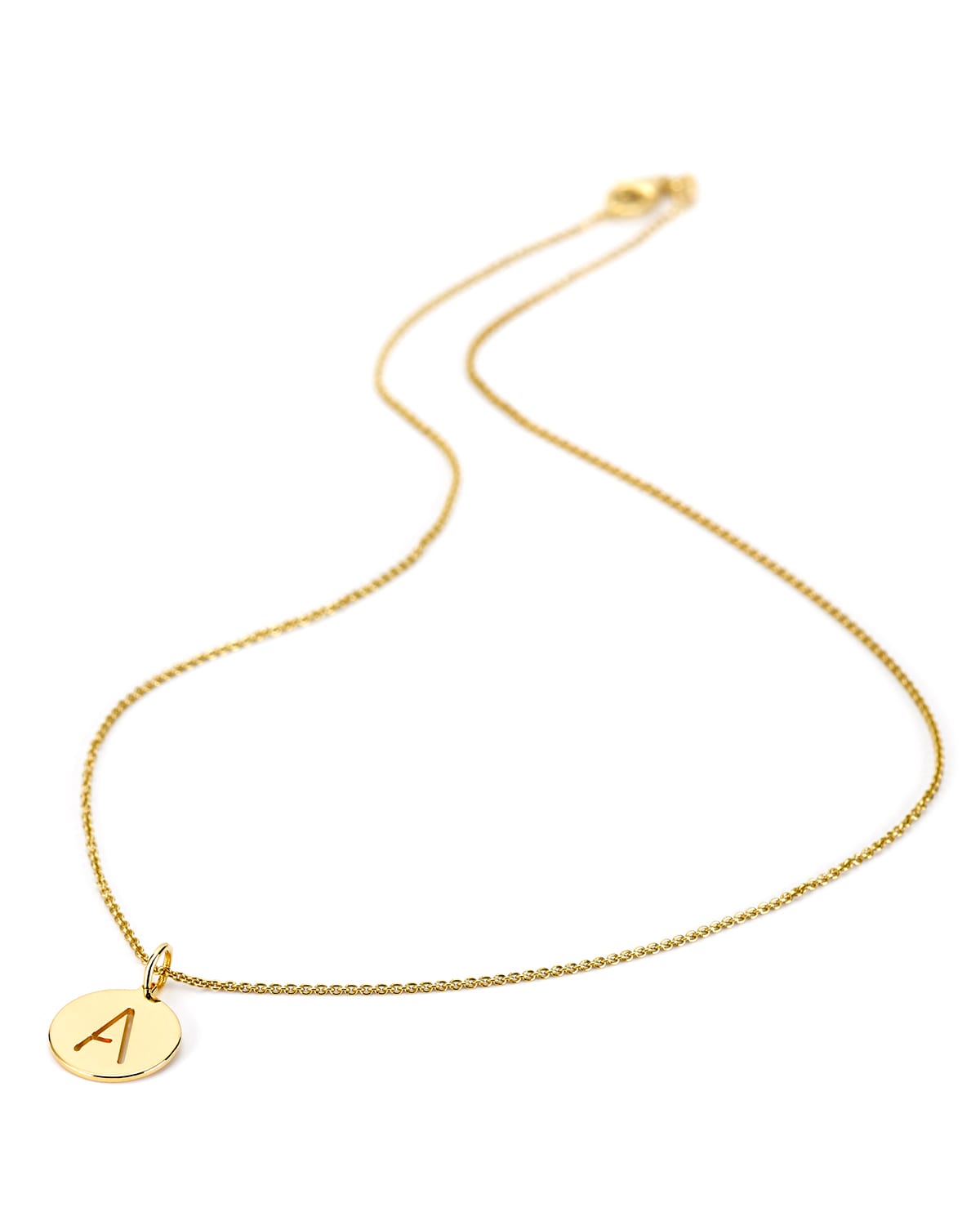 Sarah Chloe Eva 14k Cutout Pendant Necklace