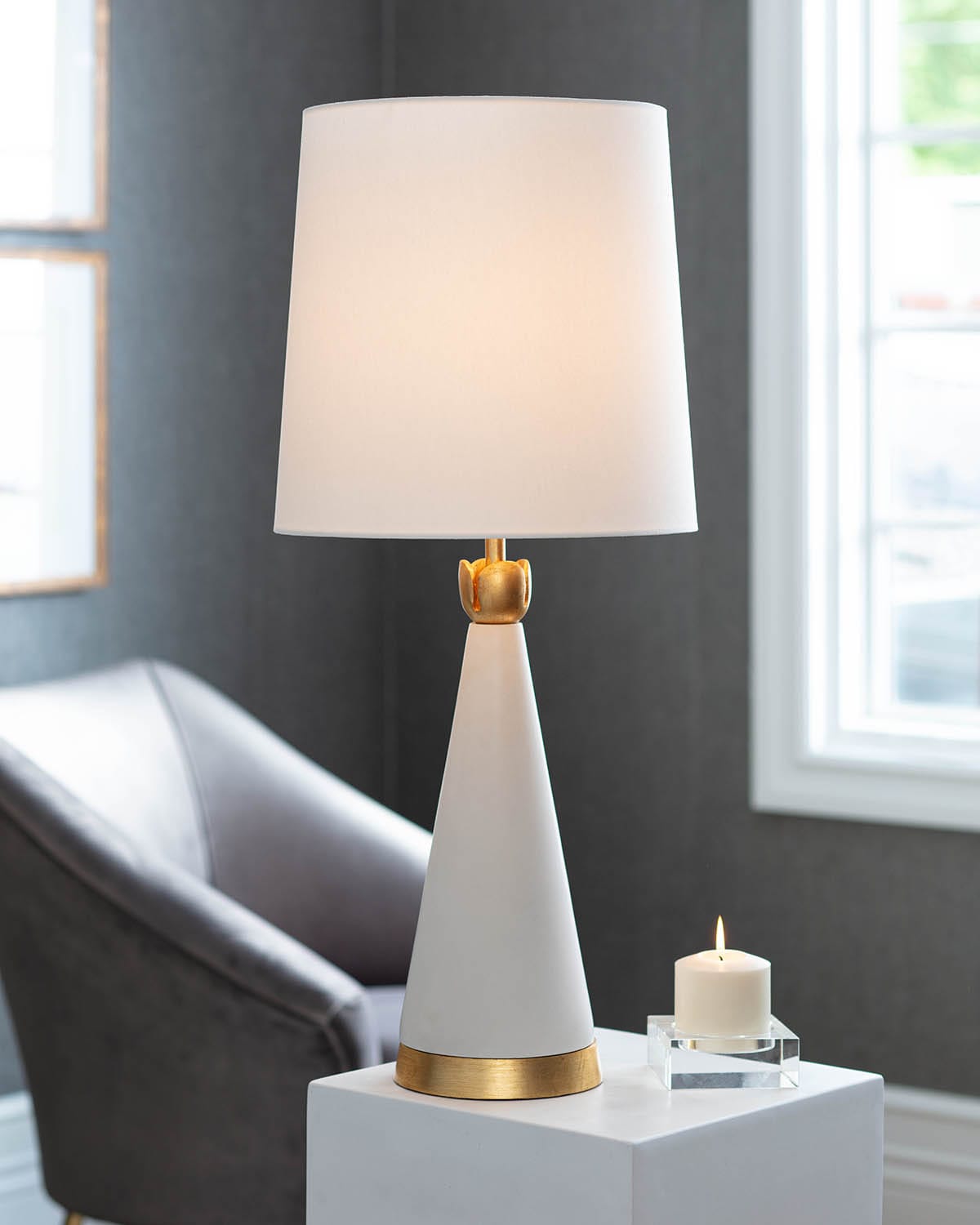 Shop Regina Andrew Juniper Table Lamp In White 1