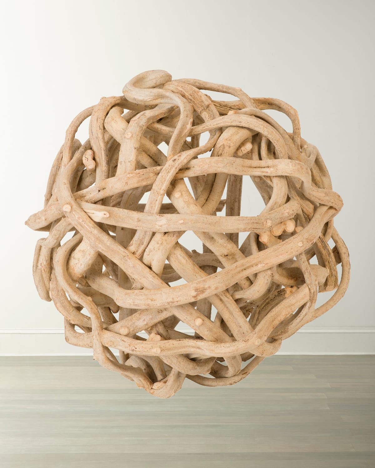 Shop The Phillips Collection 20" Vine Ball Decor In Brown