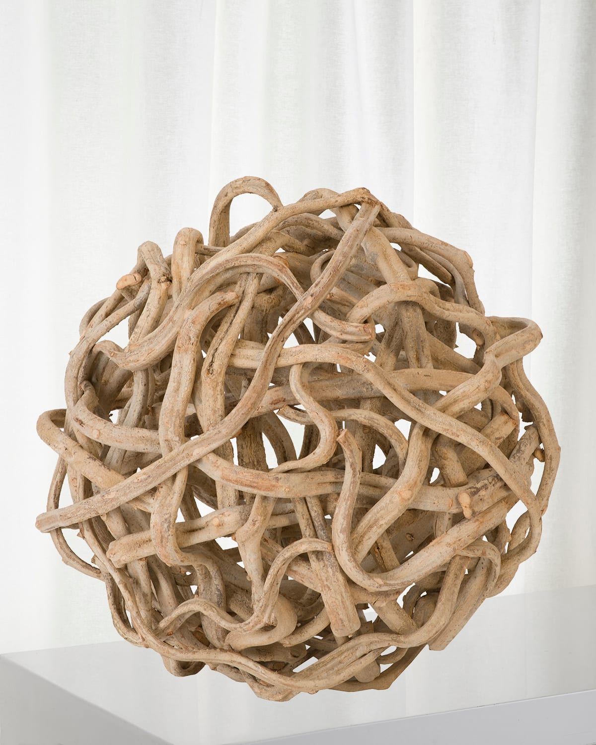 Shop The Phillips Collection 27" Vine Ball Decor In Brown