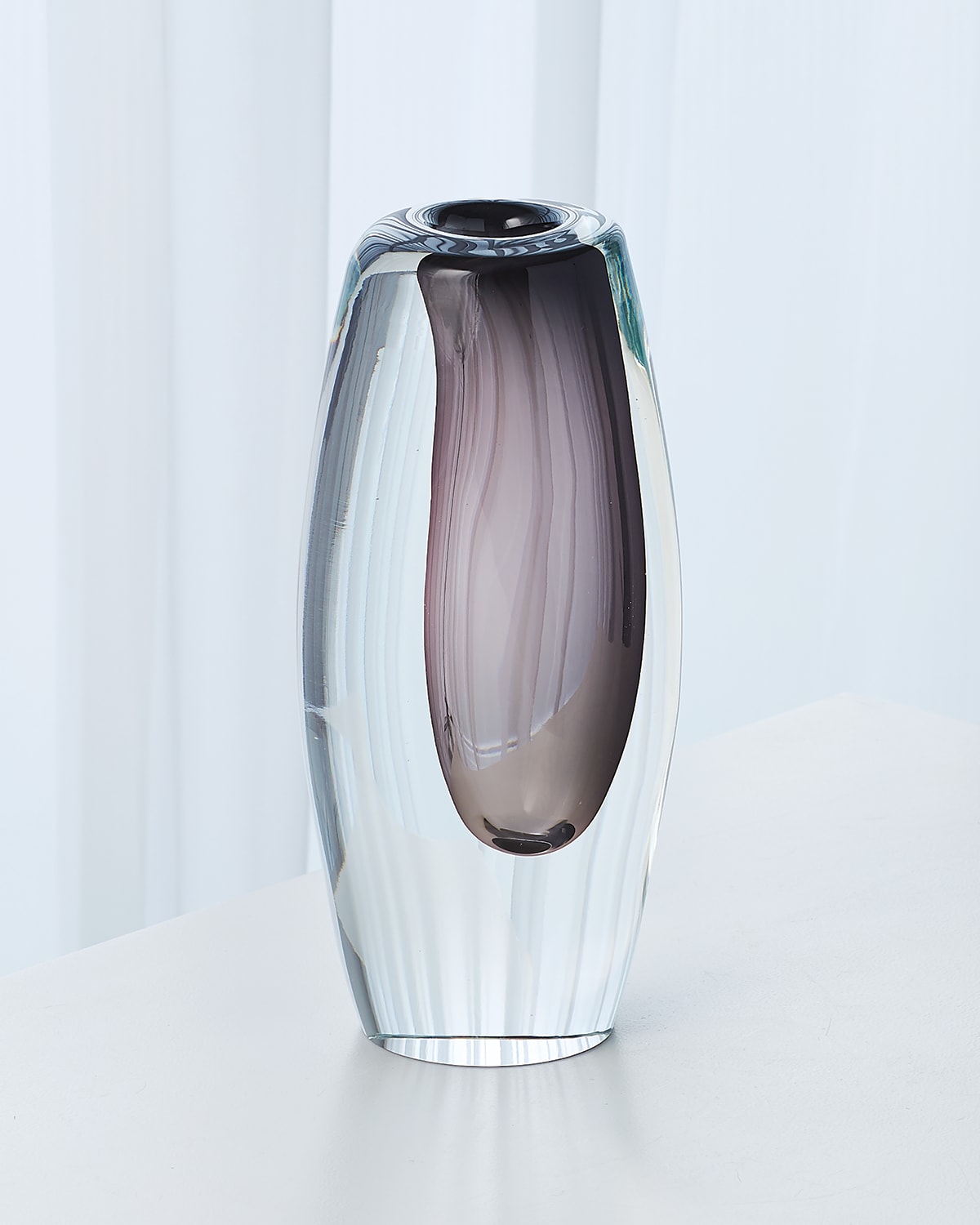 Off Set Vase - Gray - Large