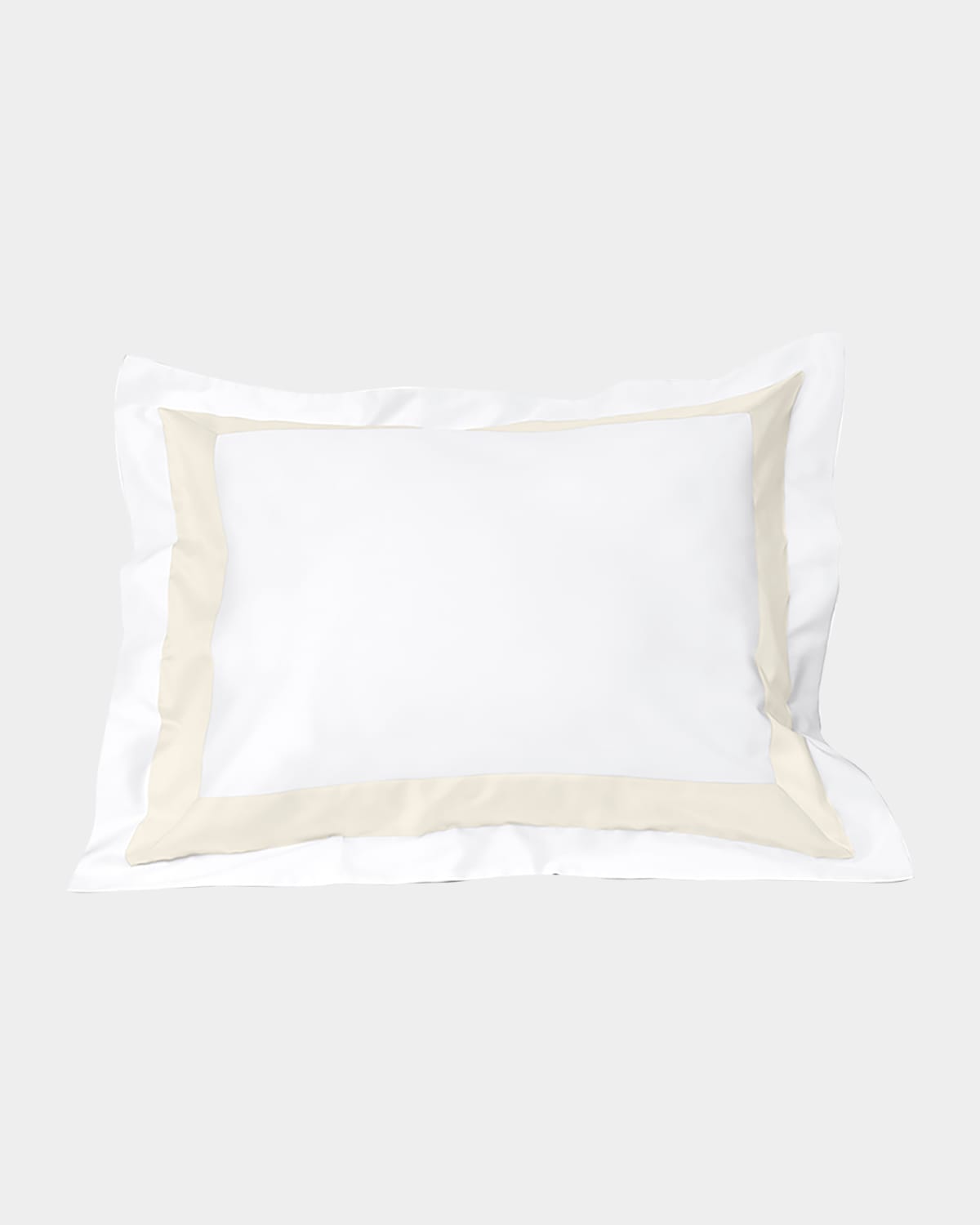 Signoria Firenze Aida King Sham In White/ivory