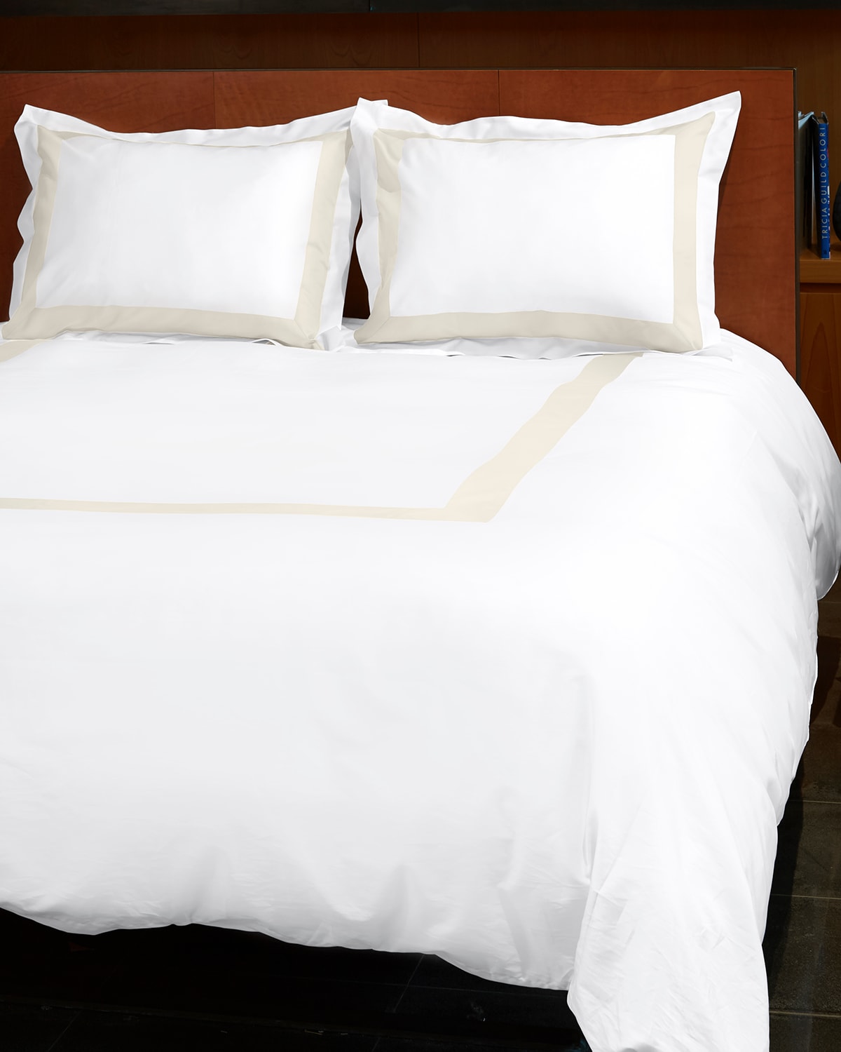 Signoria Firenze Aida King Duvet Cover In White/ivory