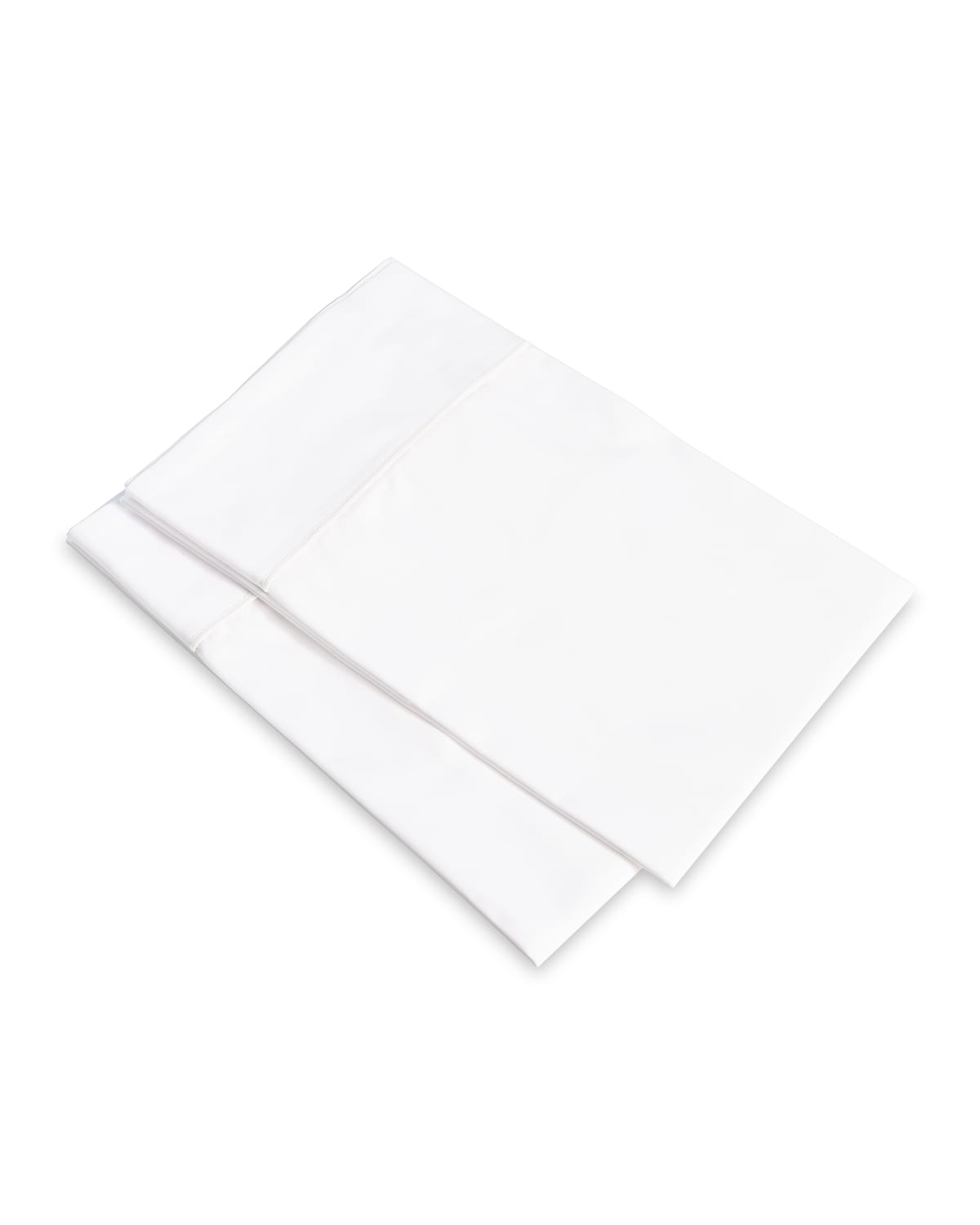 Signoria Firenze Luce Standard Pillowcases, Set Of 2 In White/white