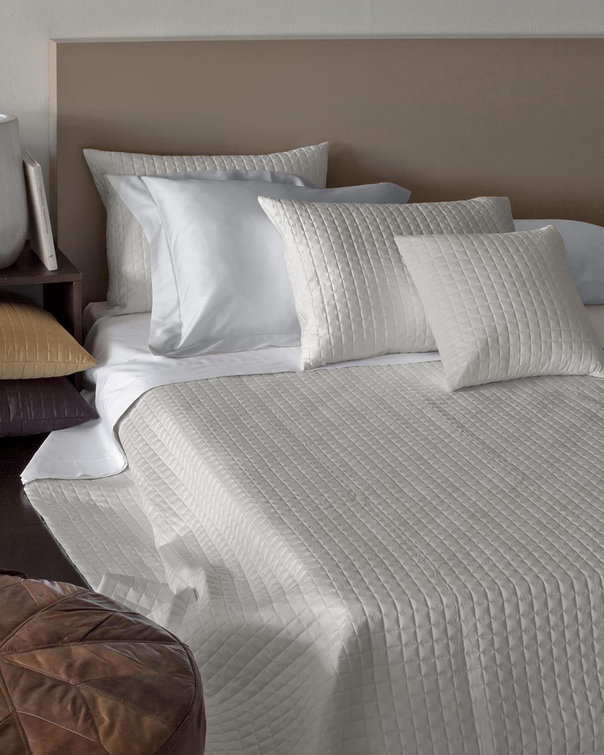 Signoria Firenze Masaccio Quilted Sham In White