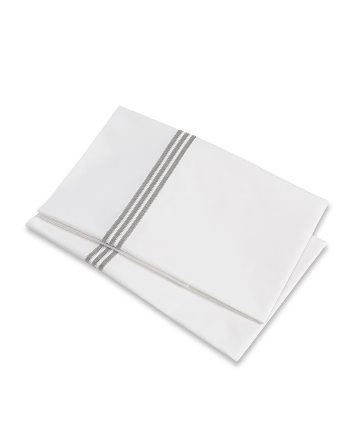 Signoria Firenze Platinum Pillowcases In Silver Moon