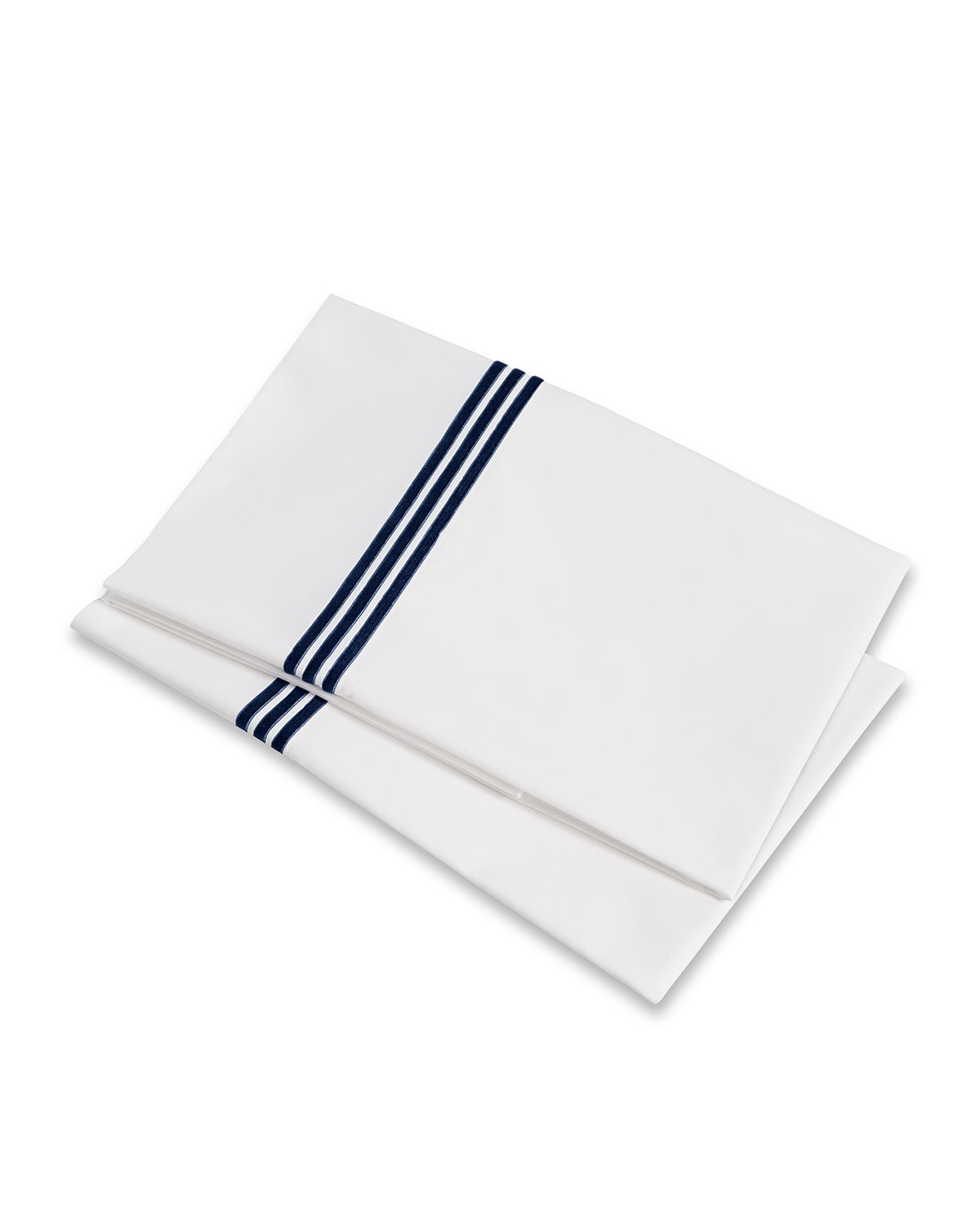 Signoria Firenze Platinum Pillowcases In Dark Blue