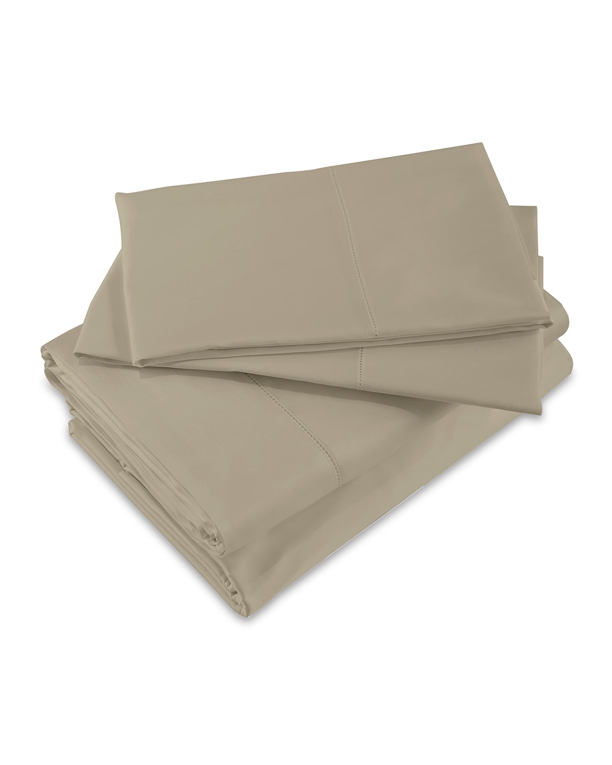 Signoria Firenze Raffaello King Fitted Sheet In Khaki