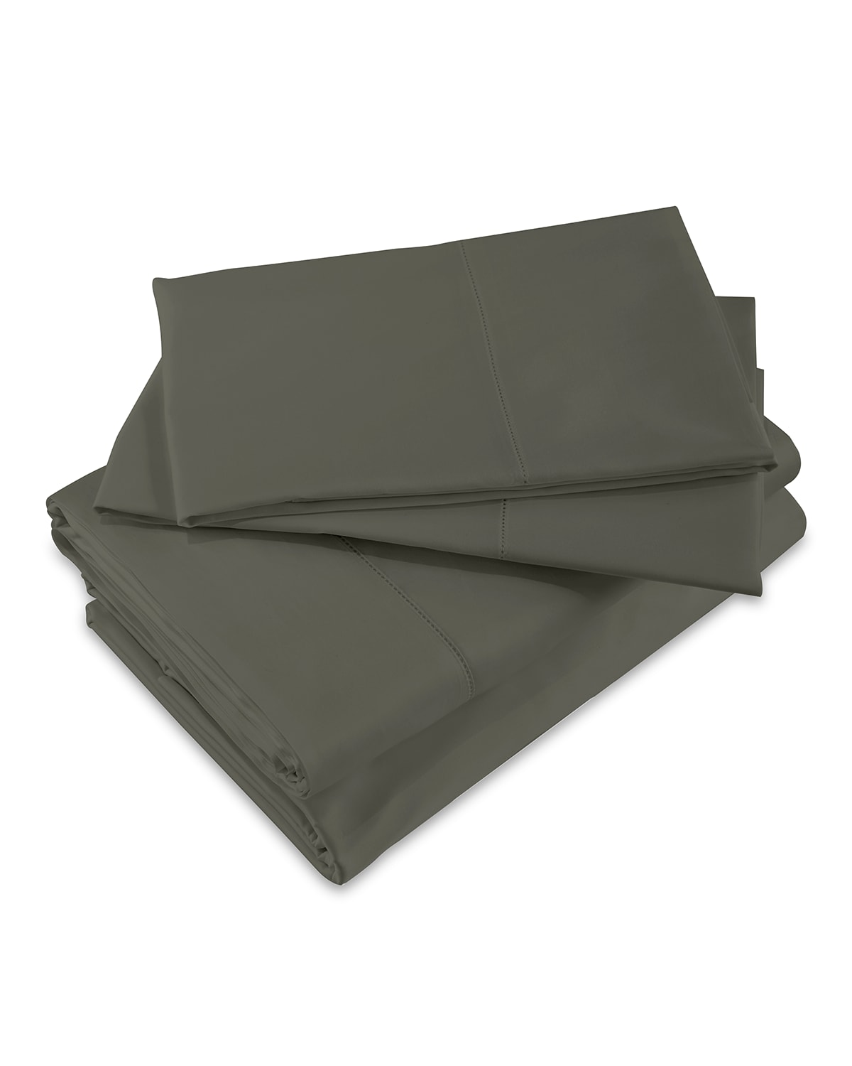 Signoria Firenze Raffaello King Sheet Set In Lead Grey