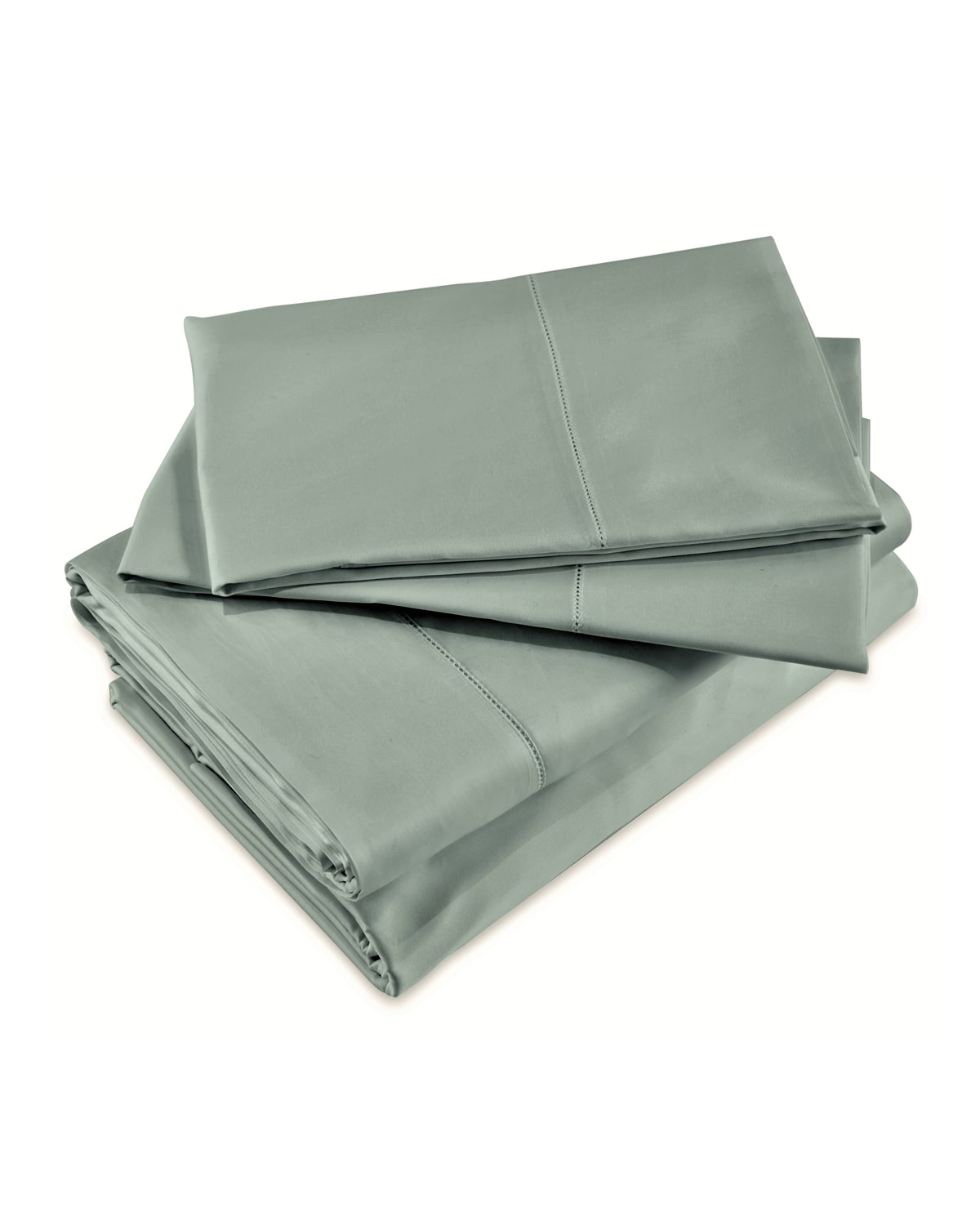 Signoria Firenze Raffaello King Sheet Set In Silver Sage