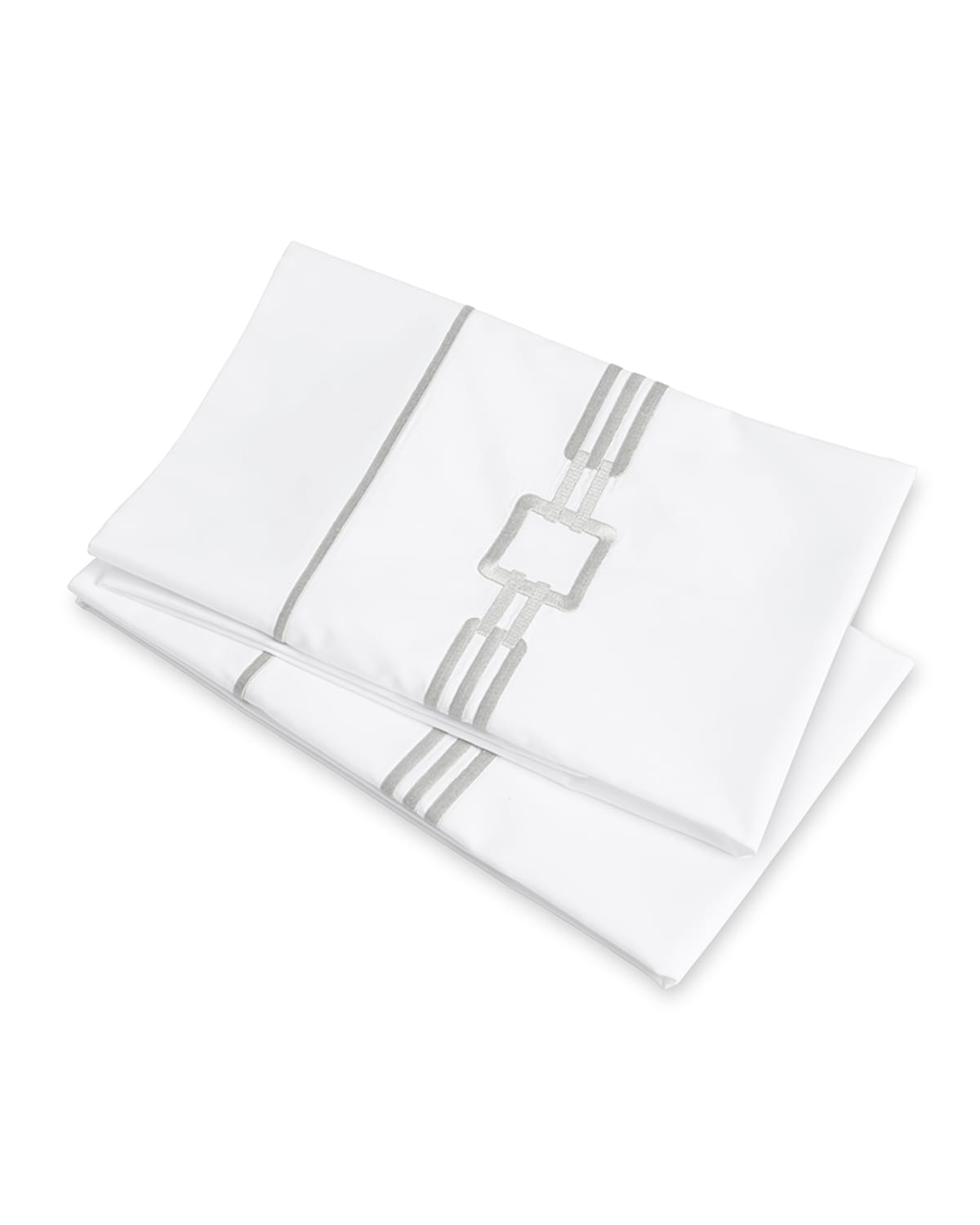Signoria Firenze Retro Pillowcases, Set Of 2 In Dark Pearl