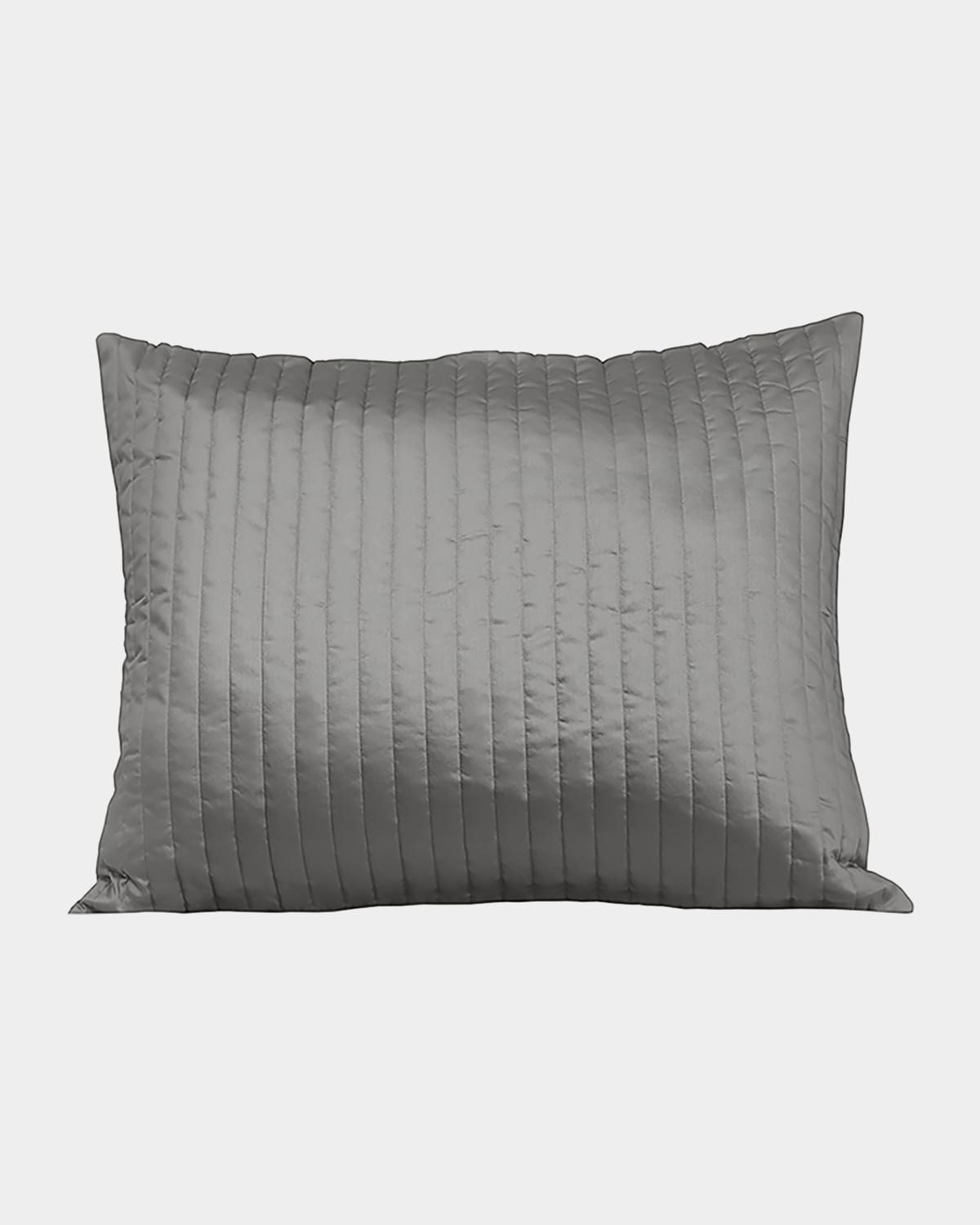 Signoria Firenze Siena Quilted King Sham In Silver Moon