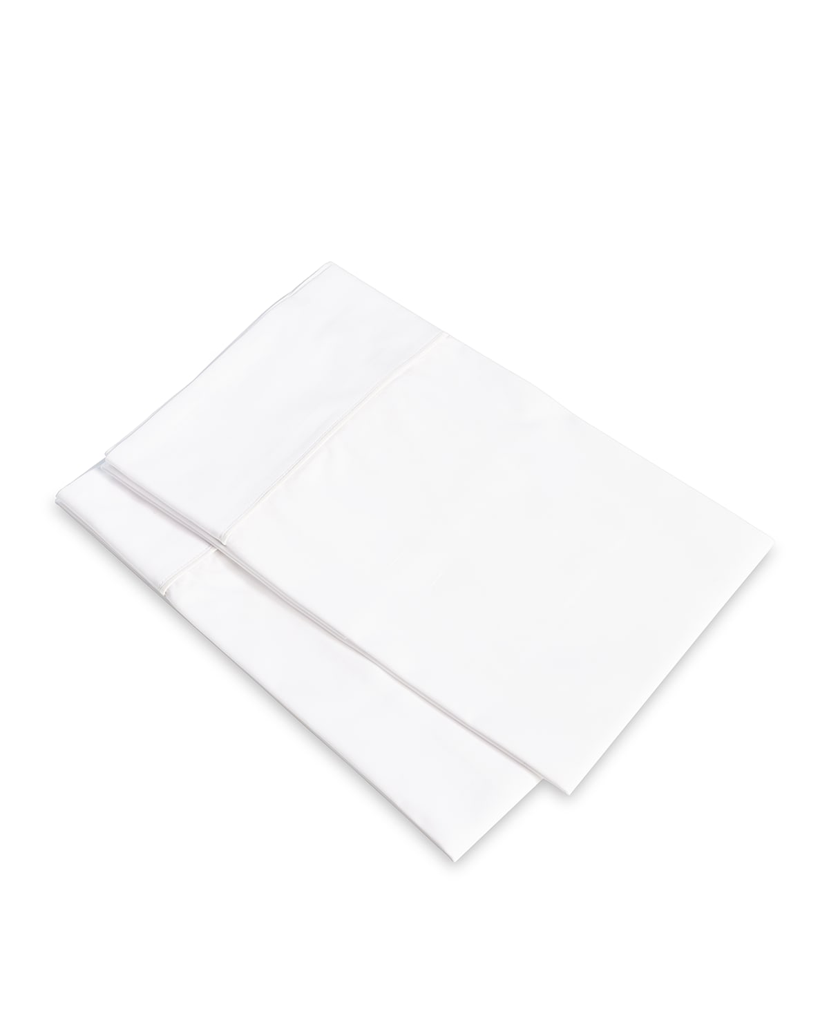 Signoria Firenze Luce King Pillowcases, Set Of 2 In White/white