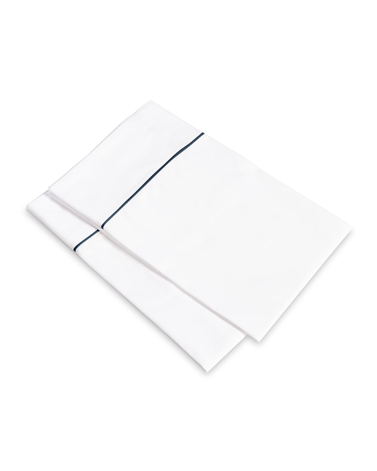 Signoria Firenze Luce Pillowcases, Set Of 2 In White/midnight
