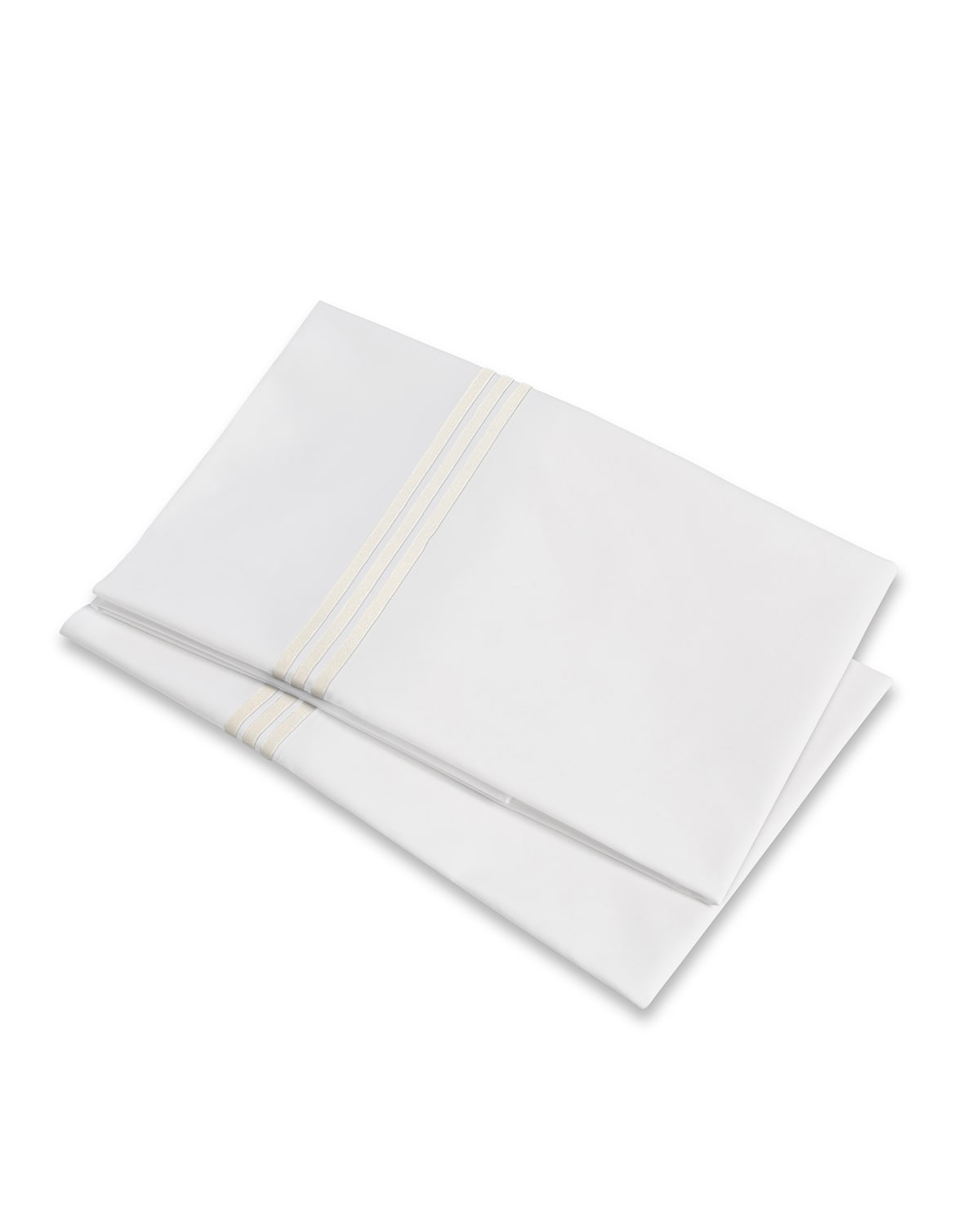 Signoria Firenze Platinum Standard Pillowcases, Set Of 2 In Ivory