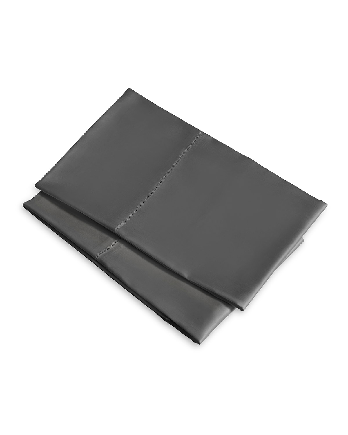 Signoria Firenze Raffaello Pillowcases, Set Of 2 In Lead Grey