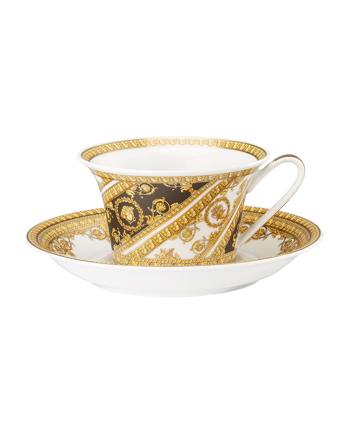 VERSACE I LOVE BAROQUE TEACUP & SAUCER