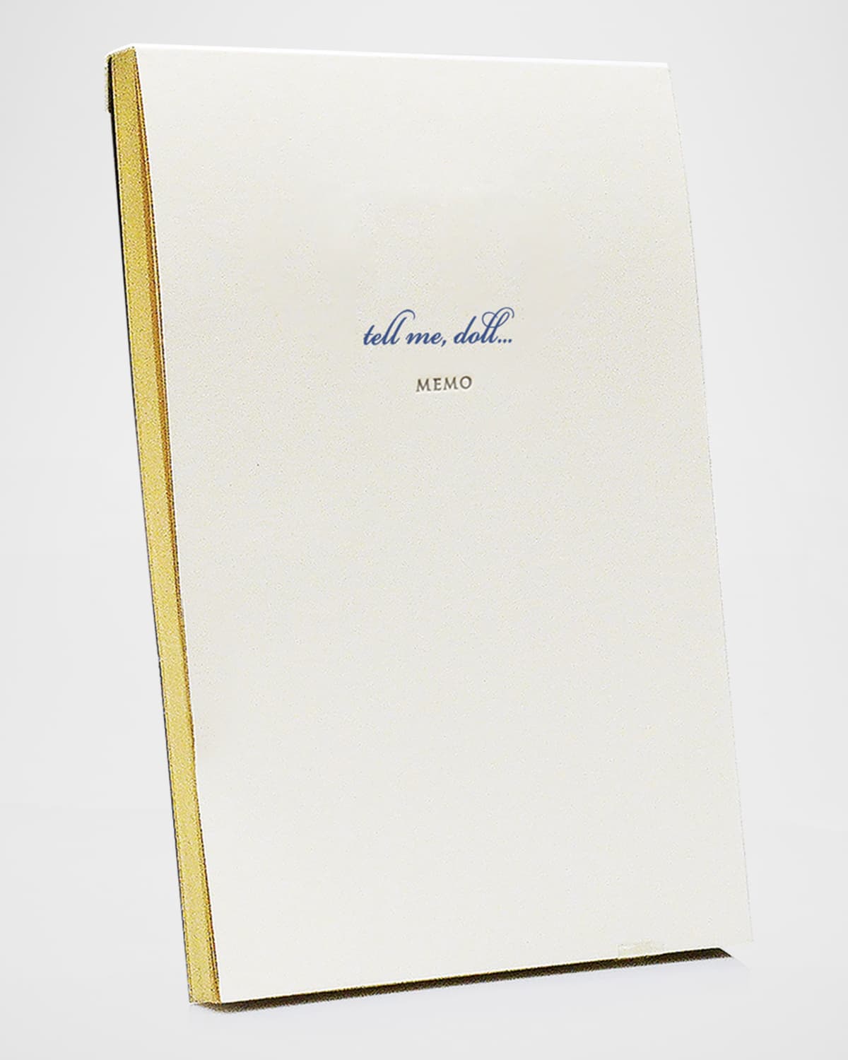 Bell'invito Tell Me, Doll Jotter Pad In White