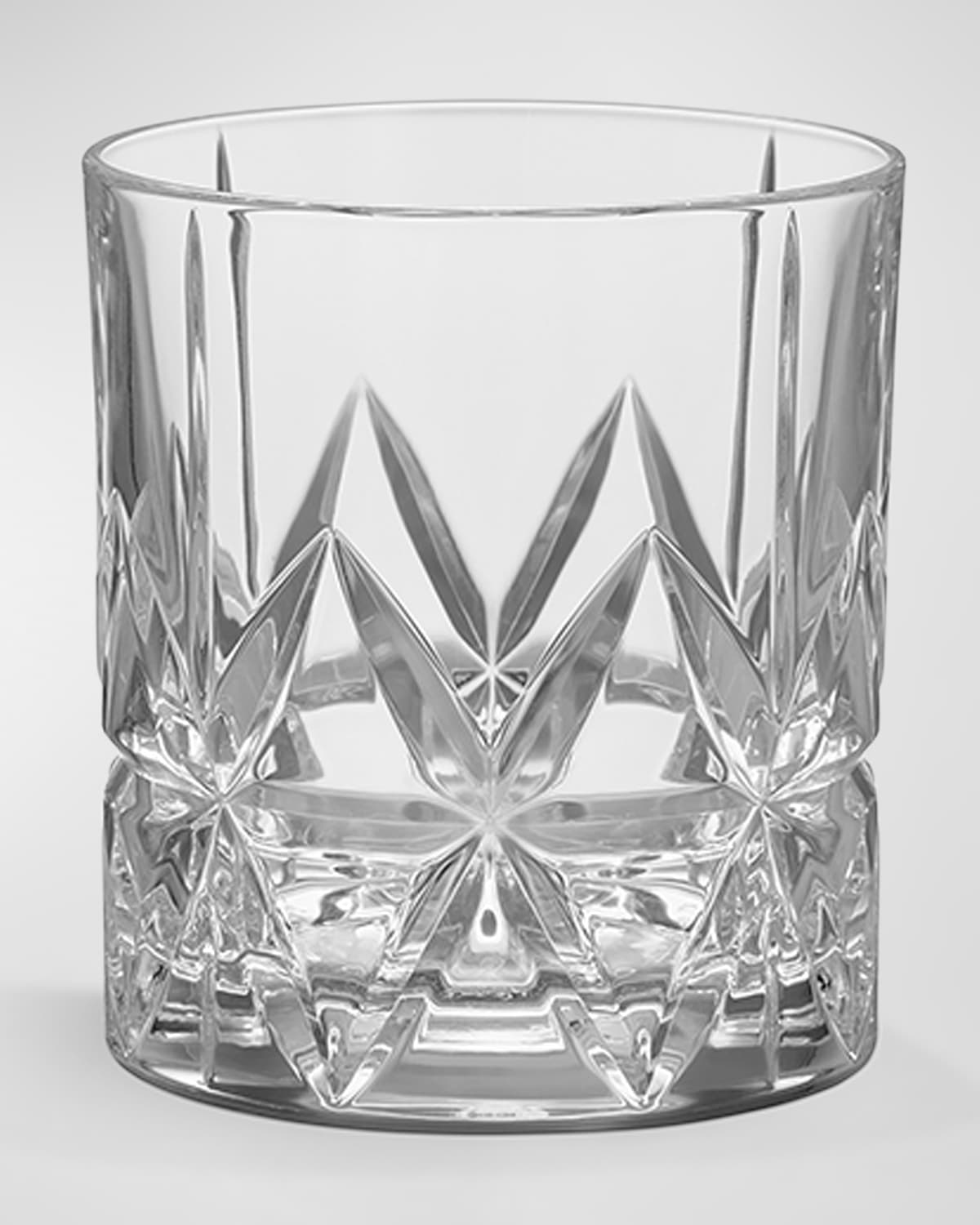 Orrefors Peak 8.5 Oz. Old Fashioned Glasses, Set Of 2 In Clear