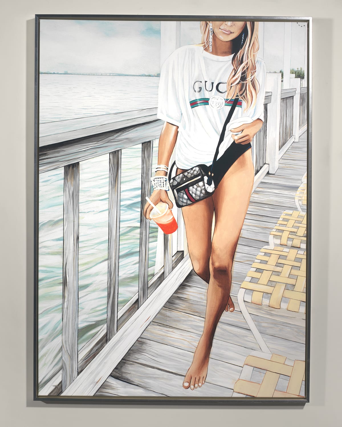 Rfa Fine Art Gucci Keys Giclee Wall Art By Jeff Schaub In Multi