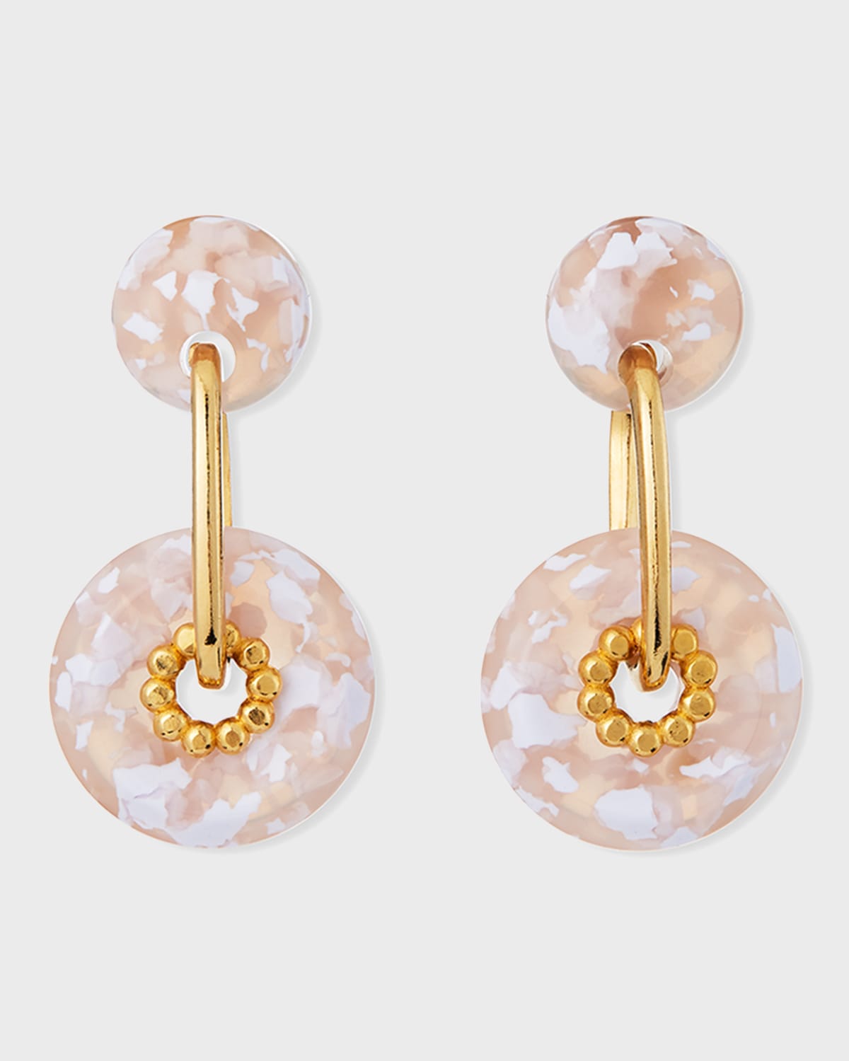 Gas Bijoux Amalfi Circular Drop Earrings