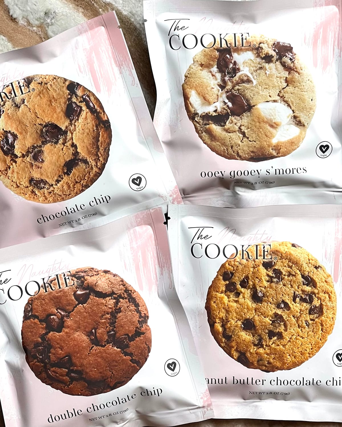 The Naughty Cookie Vegan Collage Box