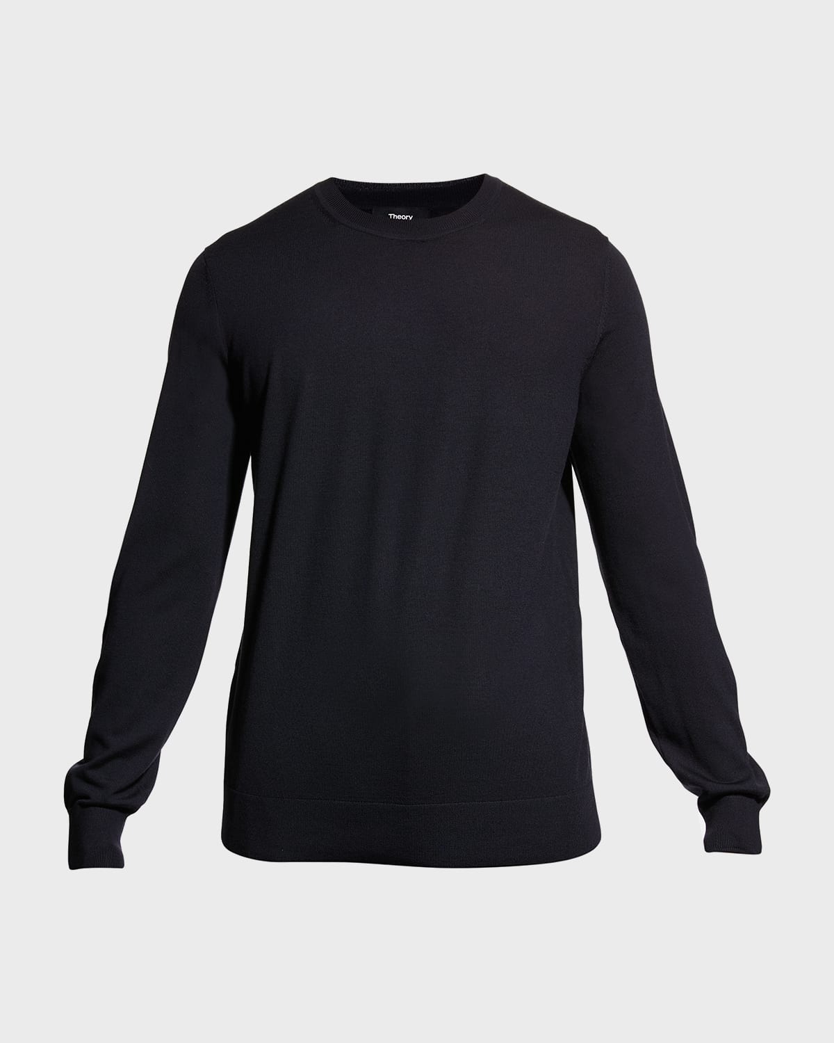 Shop Theory Men's Regal Wool Crewneck Sweater In Navy