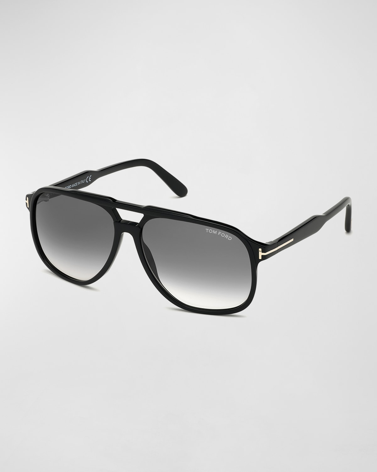 Tom Ford Raoul M Ft0753 01b Navigator Sunglasses In Black