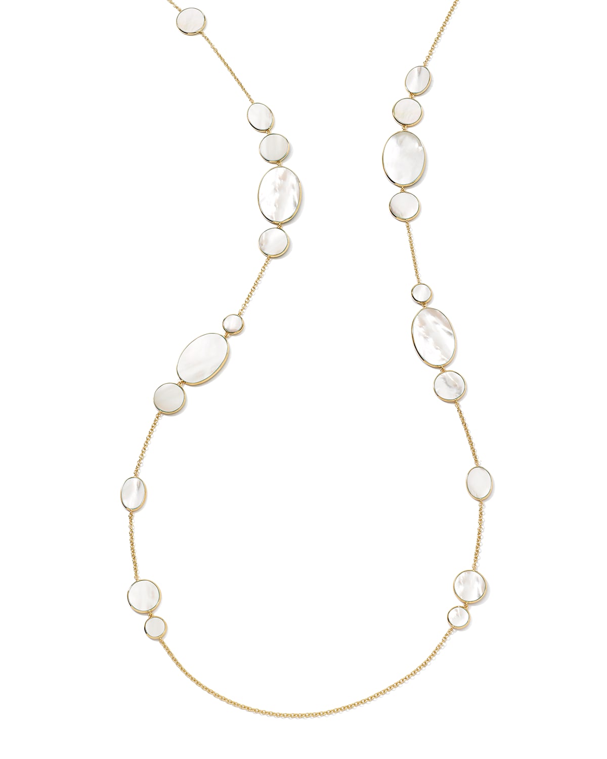 Ippolita Rock Candy Mother of Pearl Teardrop Necklace