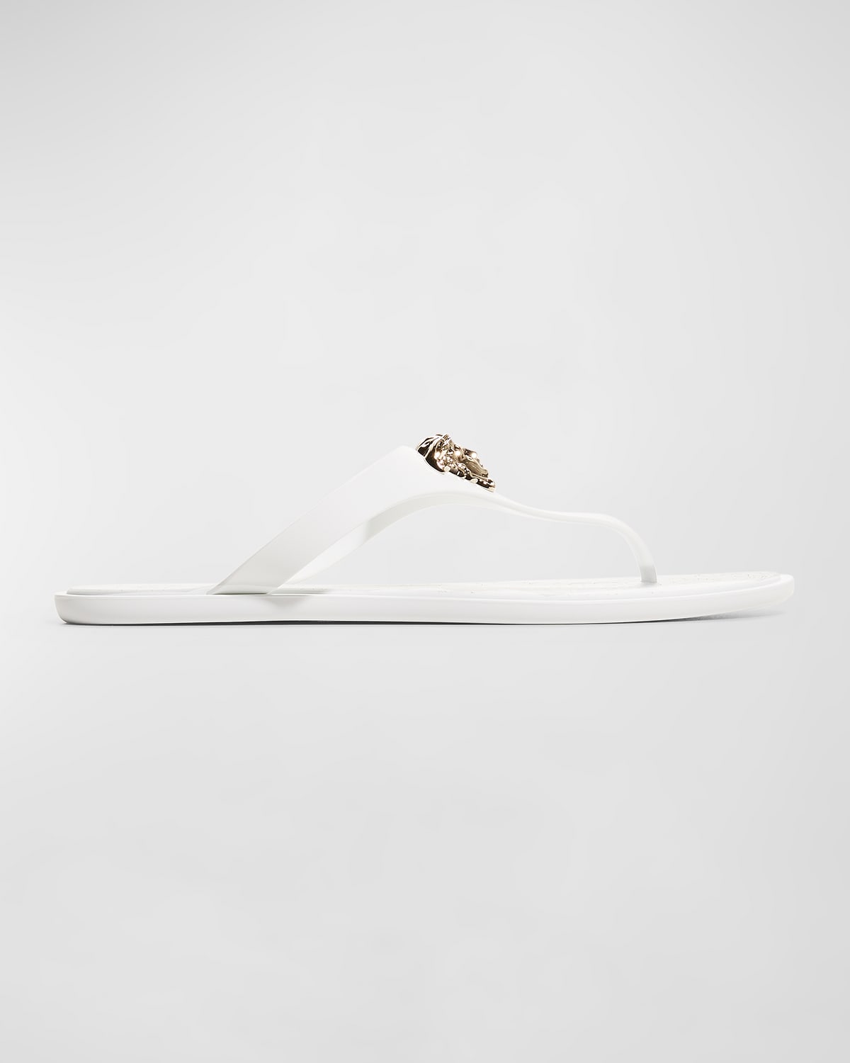 Versace palazzo flat thong sandals 2025