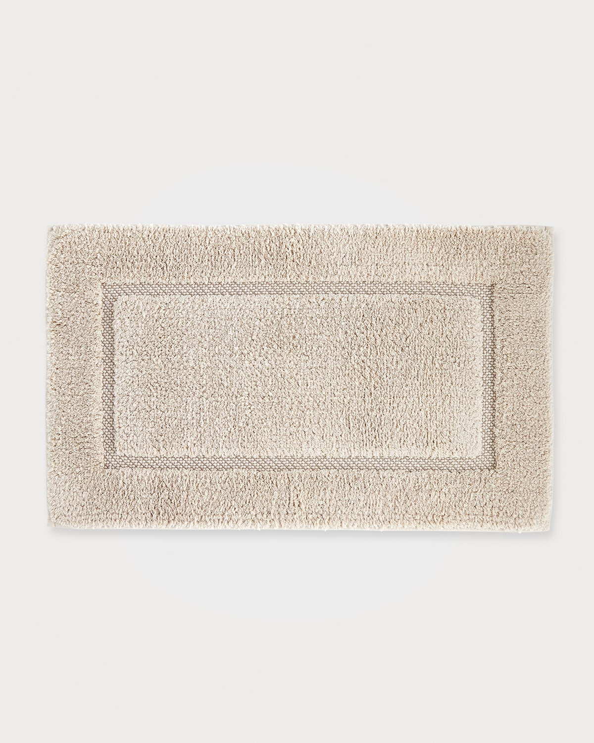 Graccioza Egoist Bath Rug, 20" X 31" In Fog