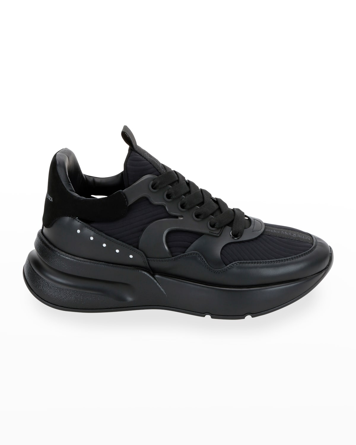 ALEXANDER MCQUEEN OVERSIZED SNEAKER IN BLACK/MULTI