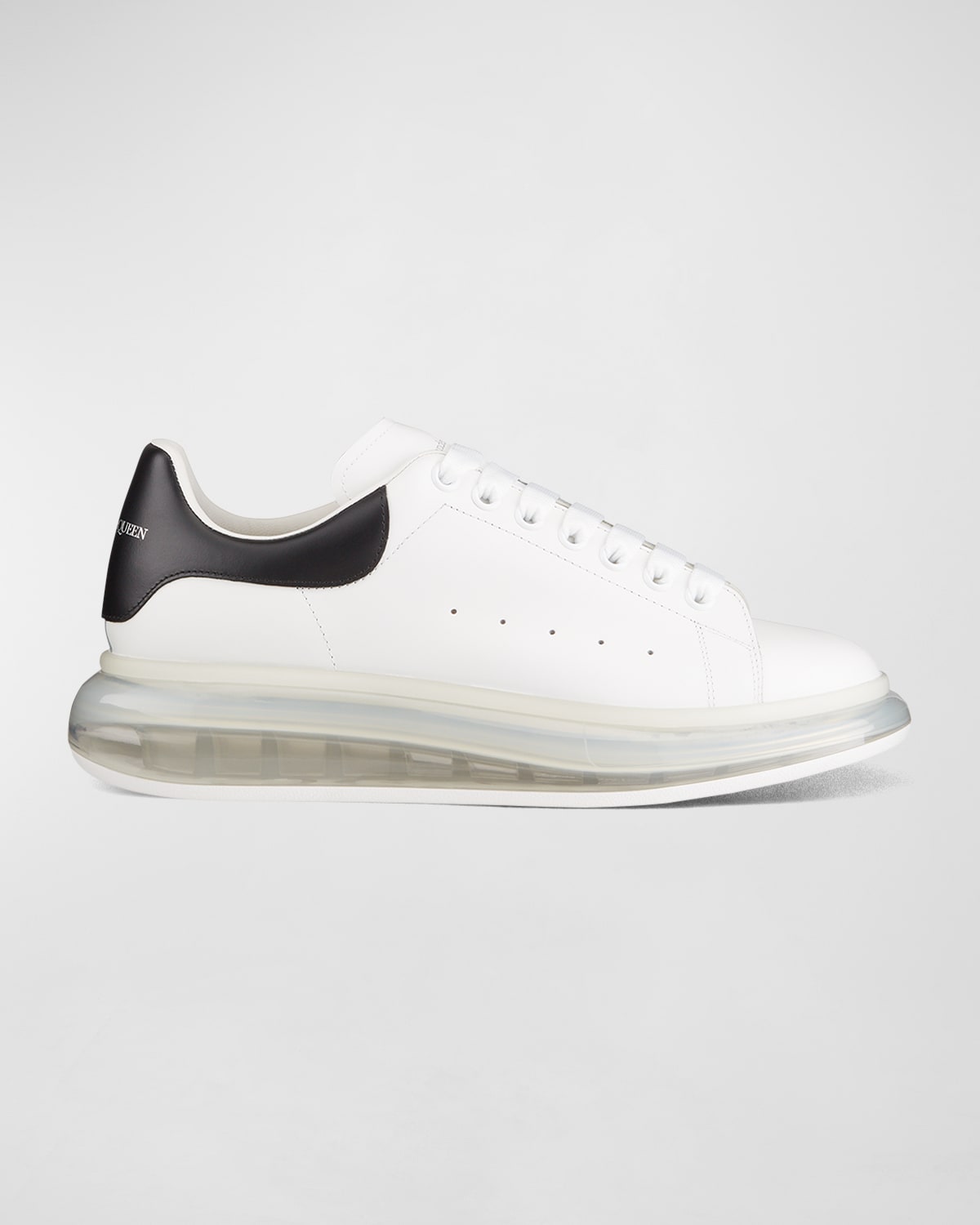 Alexander McQueen Men s Oversized Clear Sole Sneakers Smart Closet