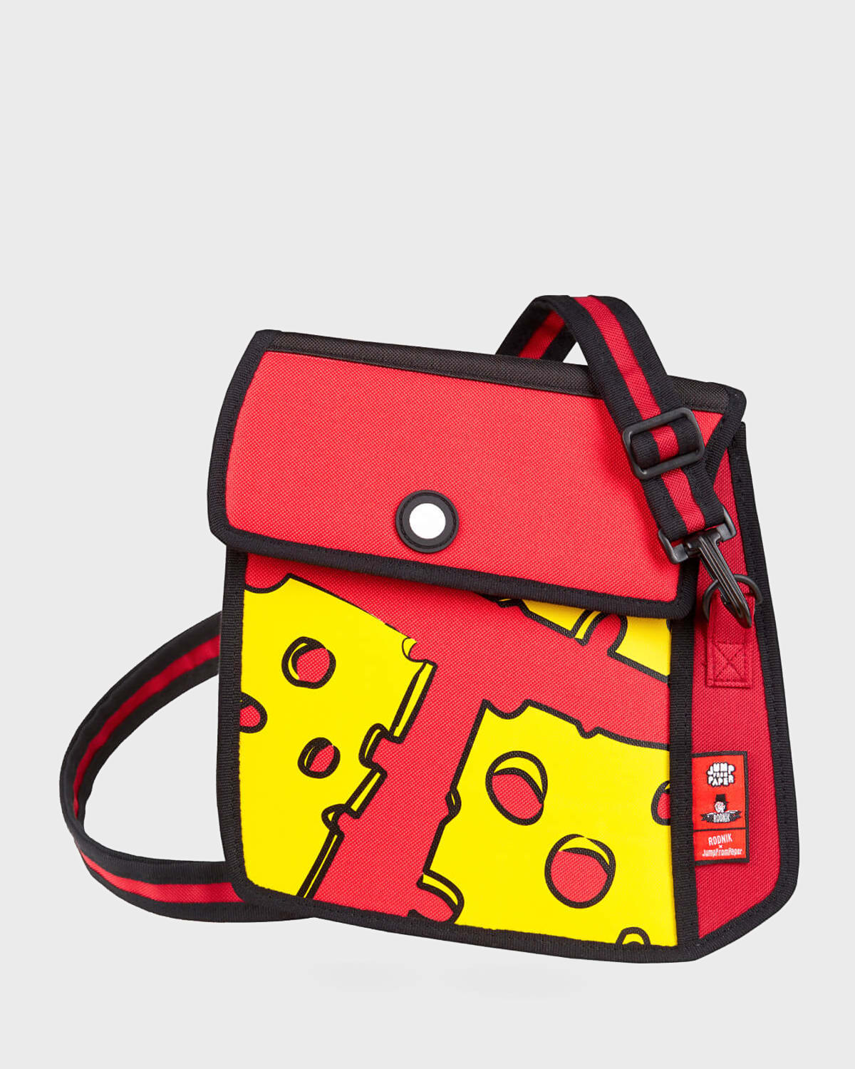 Jump from Paper Kid's Pop Art Cheese Shoulder Bag