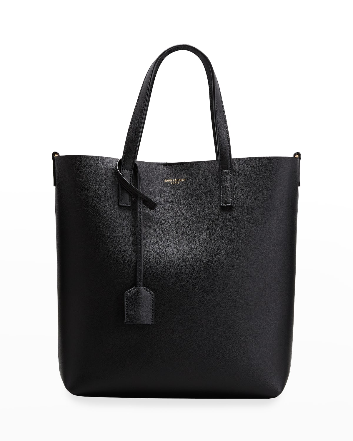 Saint Laurent Ysl Toy Shopping Tote Bag In Black
